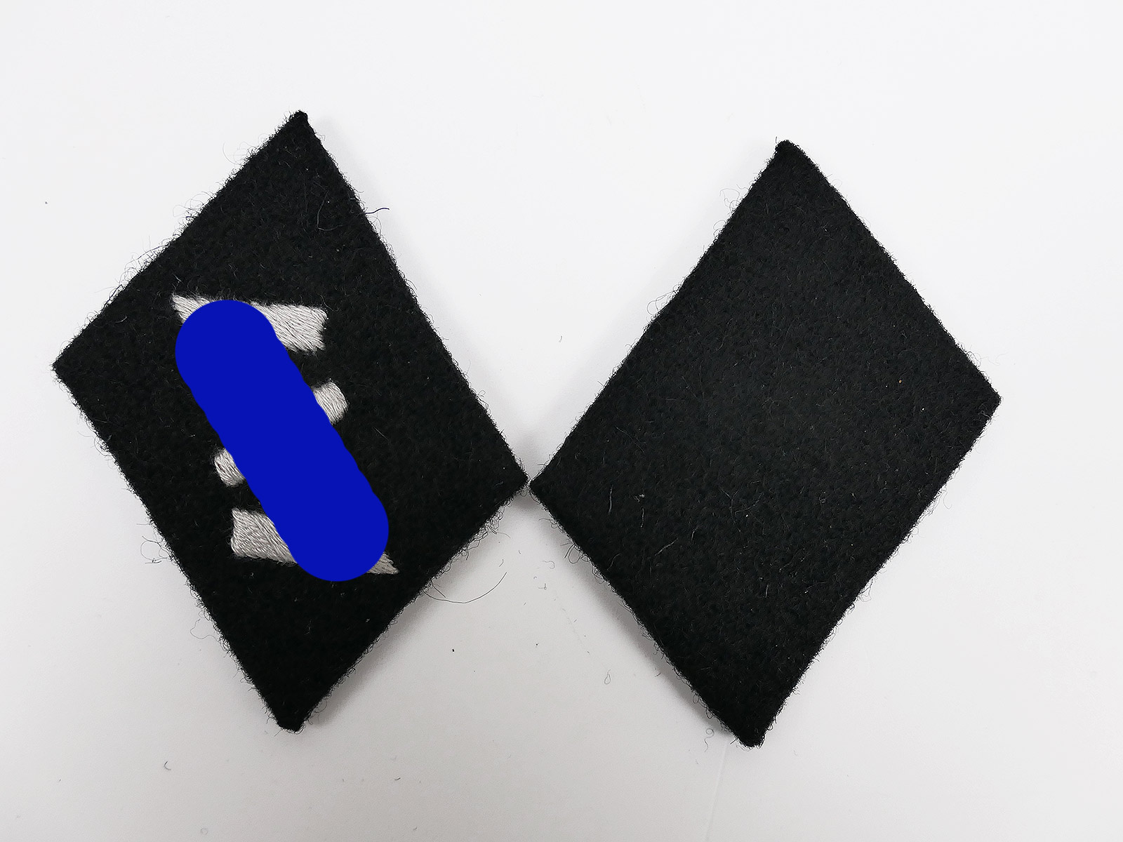 P1647570 Waffen SS Kragenspiegel Mannschaften 23. Pz. Div. NEDERLAND für Feldbluse Uniform