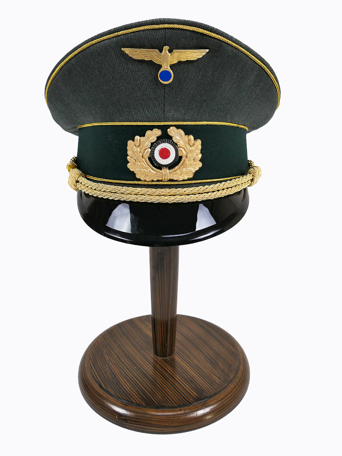Wehrmacht Schirmmütze General Heer Gr.59 mit Metall Effekten