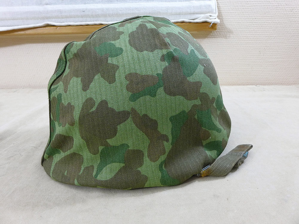s-l1600BURXY3TuDxREq US ARMY WW2 Pacific Helmbezug DUCK HUNTER Tarnbezug für M1 Stahlhelm
