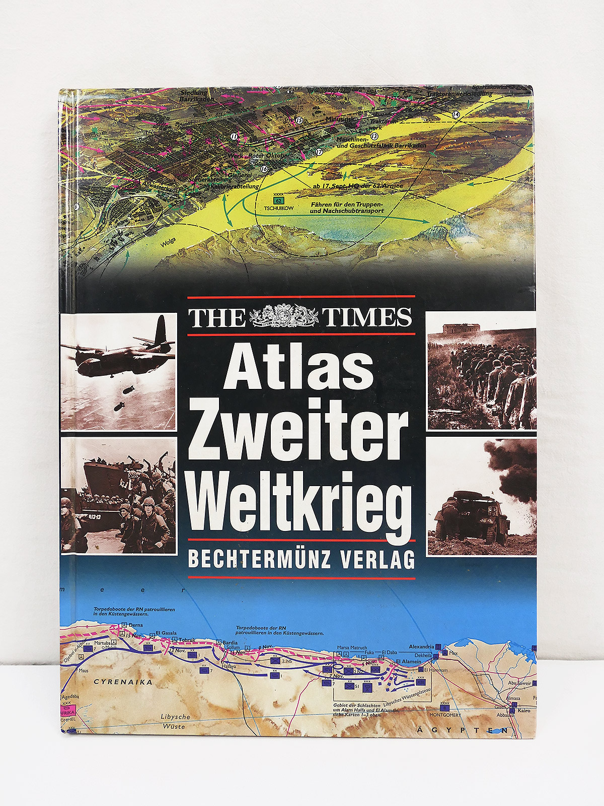 P1658422 Buch - The Times - Atlas Zweiter Weltkrieg ISBN 3828903401 Bechtermünz Verlag