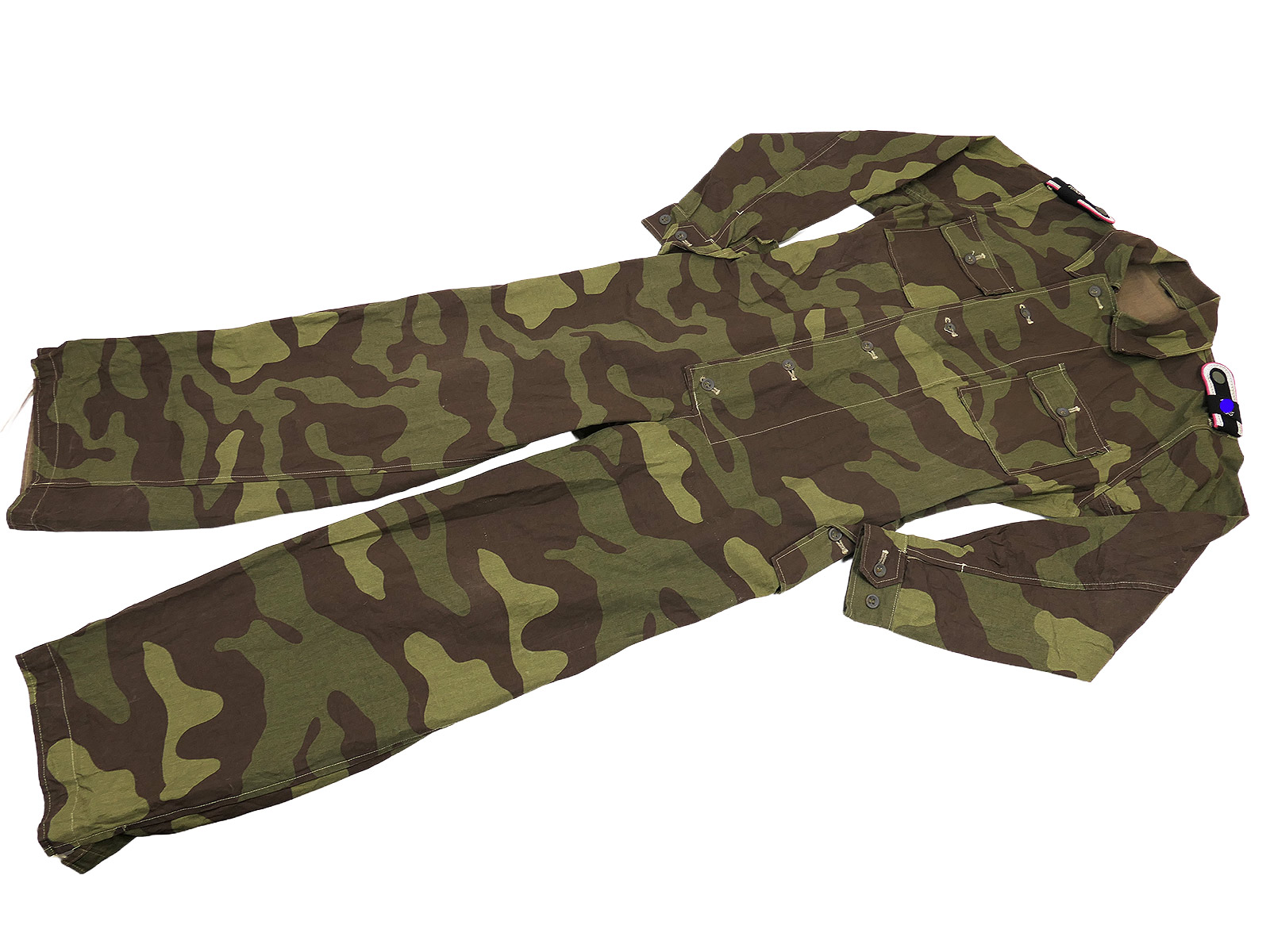 Waffen SS Leibstandarte Panzerkombi Tarn Kombination Italian camouflage tele mimetico Normandie