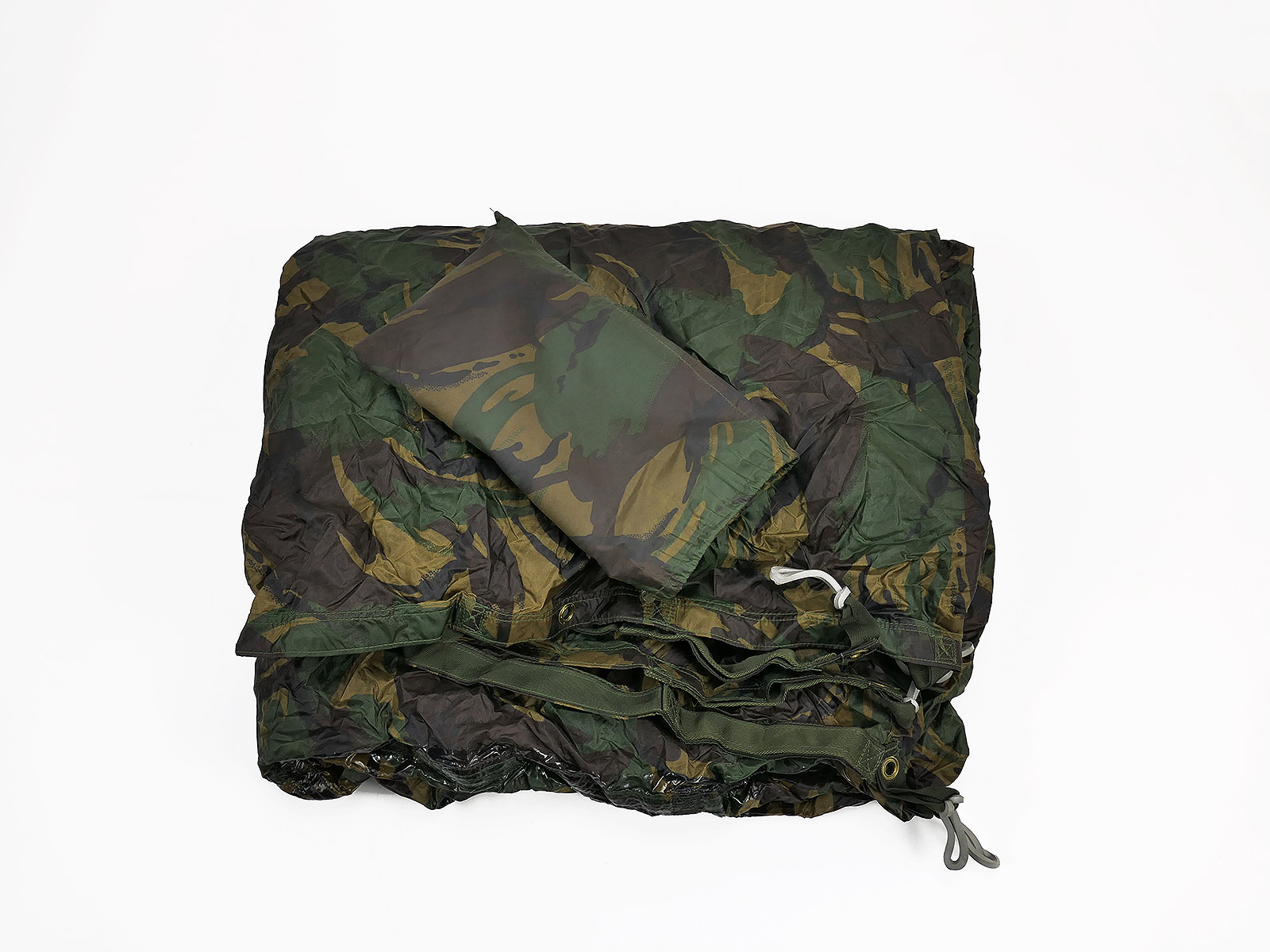 British Army DPM Woodland Shelter Sheet MTP Basha Notzelt 250x220cm Tarnplane Nässeschutz Tarp