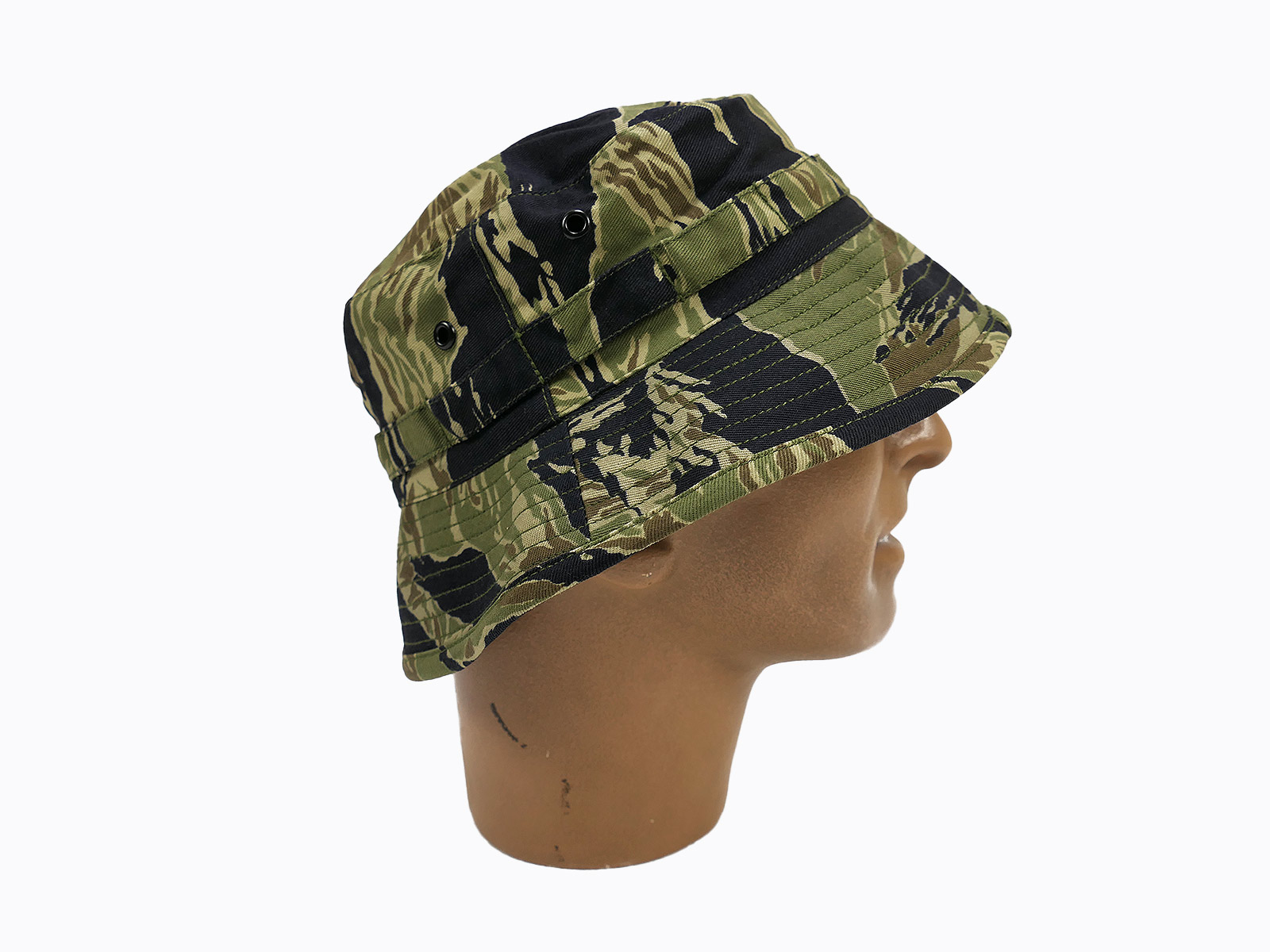 US ARMY Vietnam Tiger Stripe Boonie Buschhut Jungle hat Special Forces LRRP MIKE