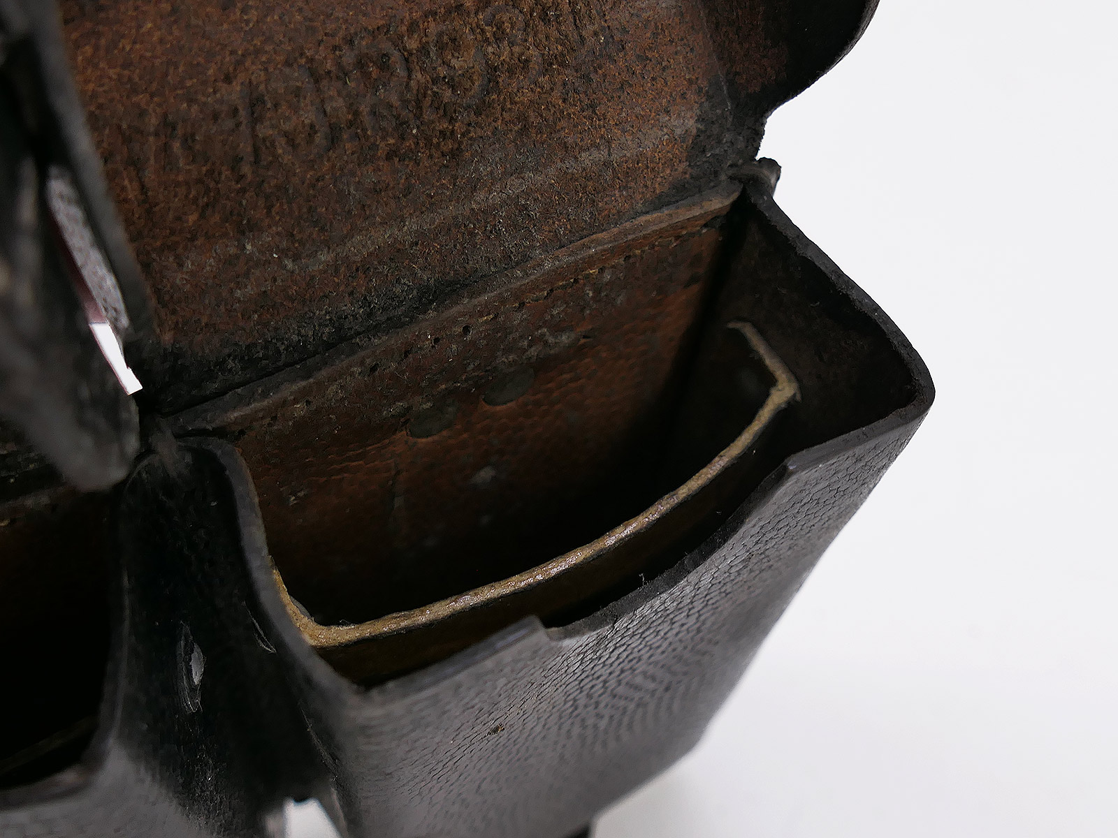 Einzelstück - Wehrmacht K98 3er Patronentasche BRAUN ORIGINAL mit Hersteller 1936 COLLECTION