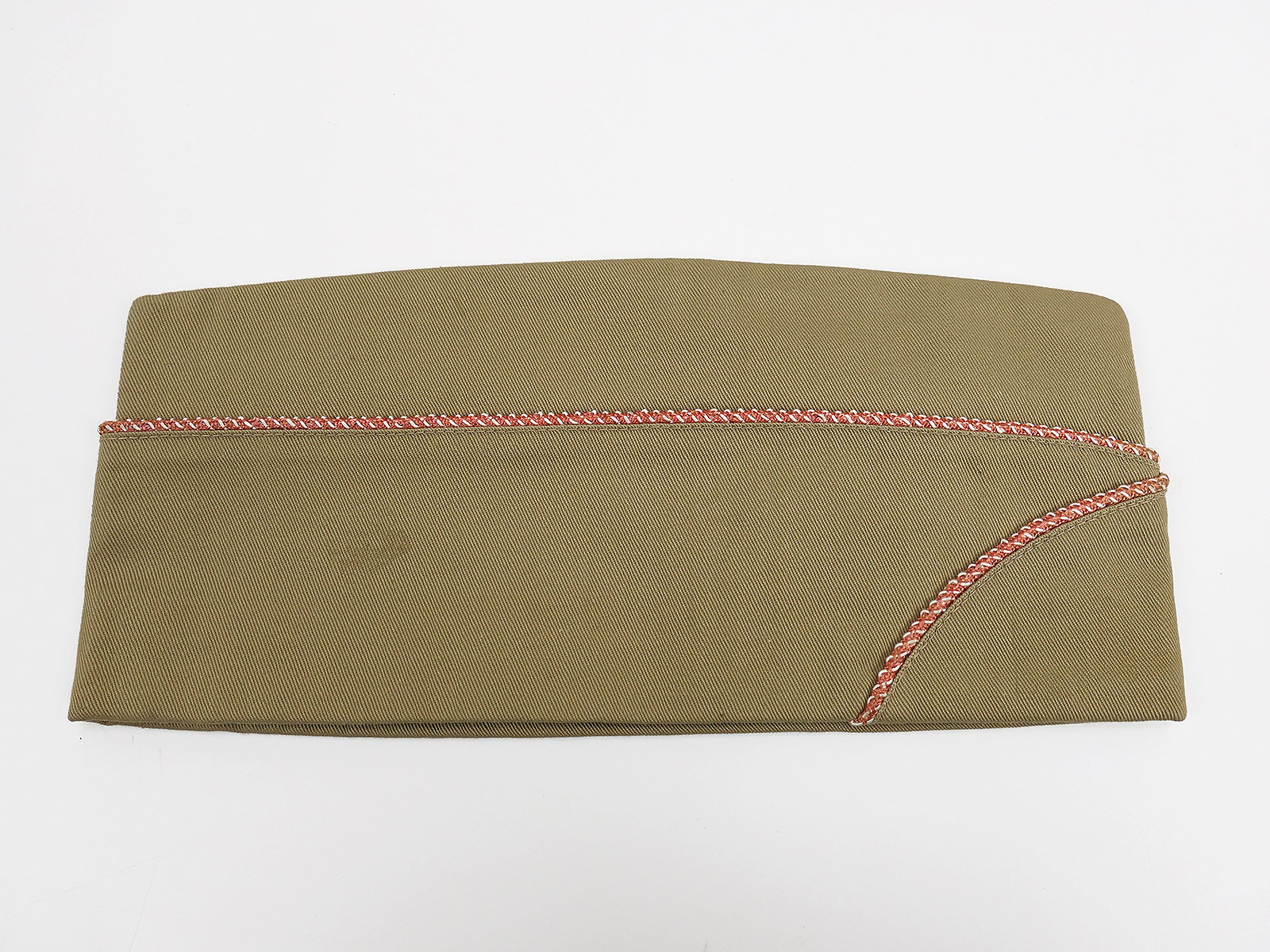 US ARMY Garrison Field Side Summer Cap Signal Corps Schiffchen 55cm khaki