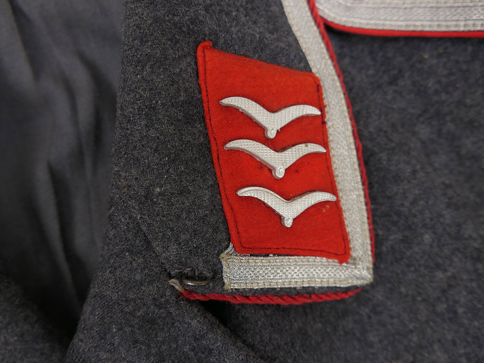 WK2 Original Luftwaffe Fliegerbluse Wachtmeister FLAK ARTILLERIE Uniform COLLECTION BATTLE WORN