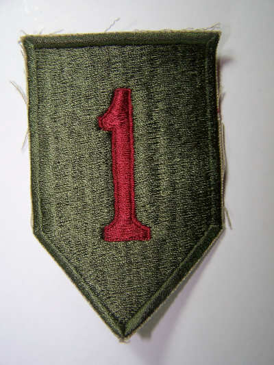 1733-1 1st Infantry Division patch