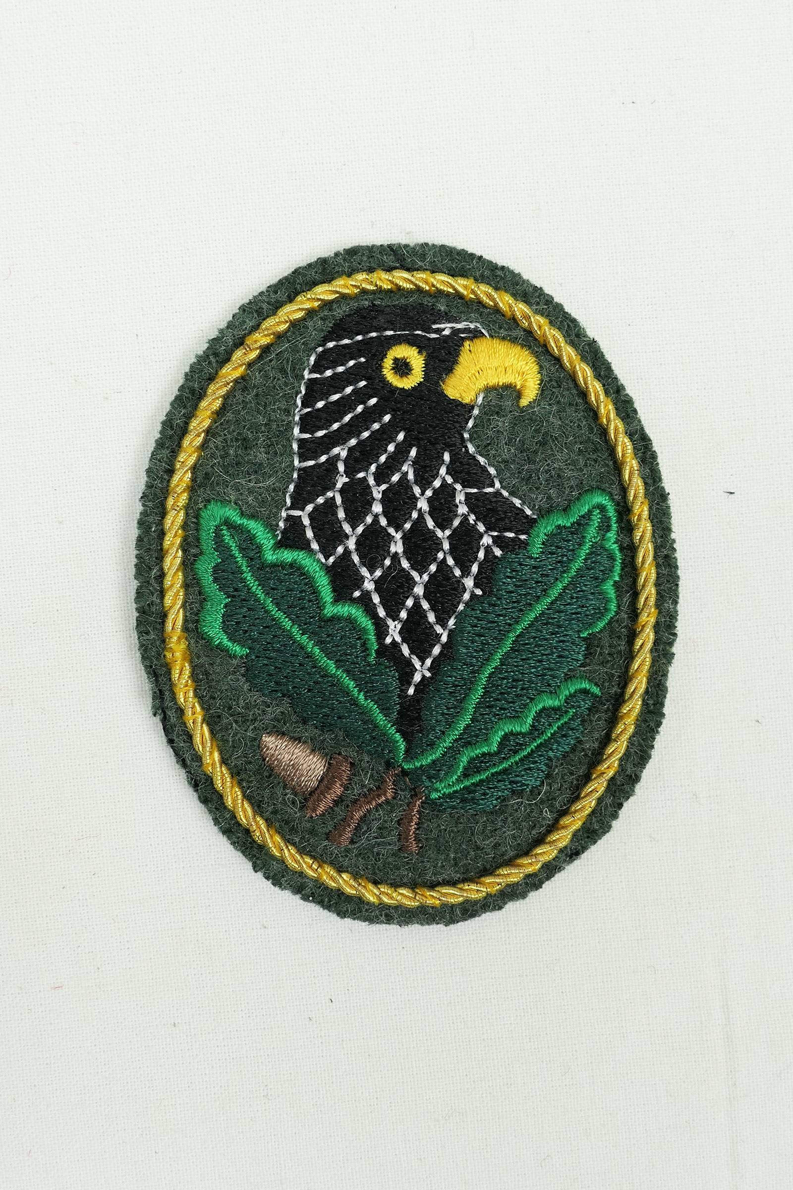 P1110399 WK2 Wehrmacht Scharfschützen Abzeichen 3.Stufe gold Ärmelabzeichen