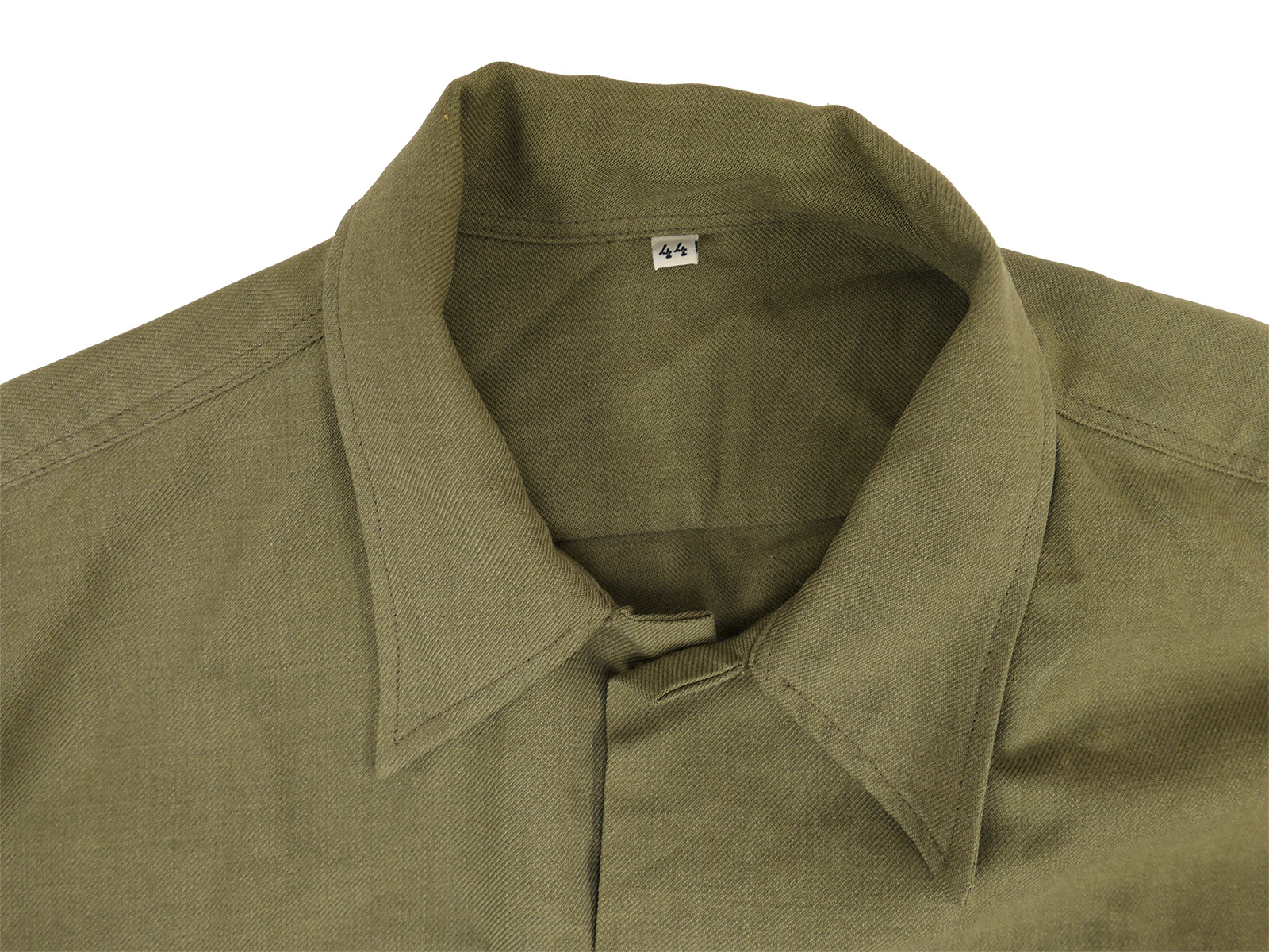 Einzelstück US Army WW2 Feldhemd M37 Enlisted Men Größe (50-52 Deutsch) BATTLE WORN
