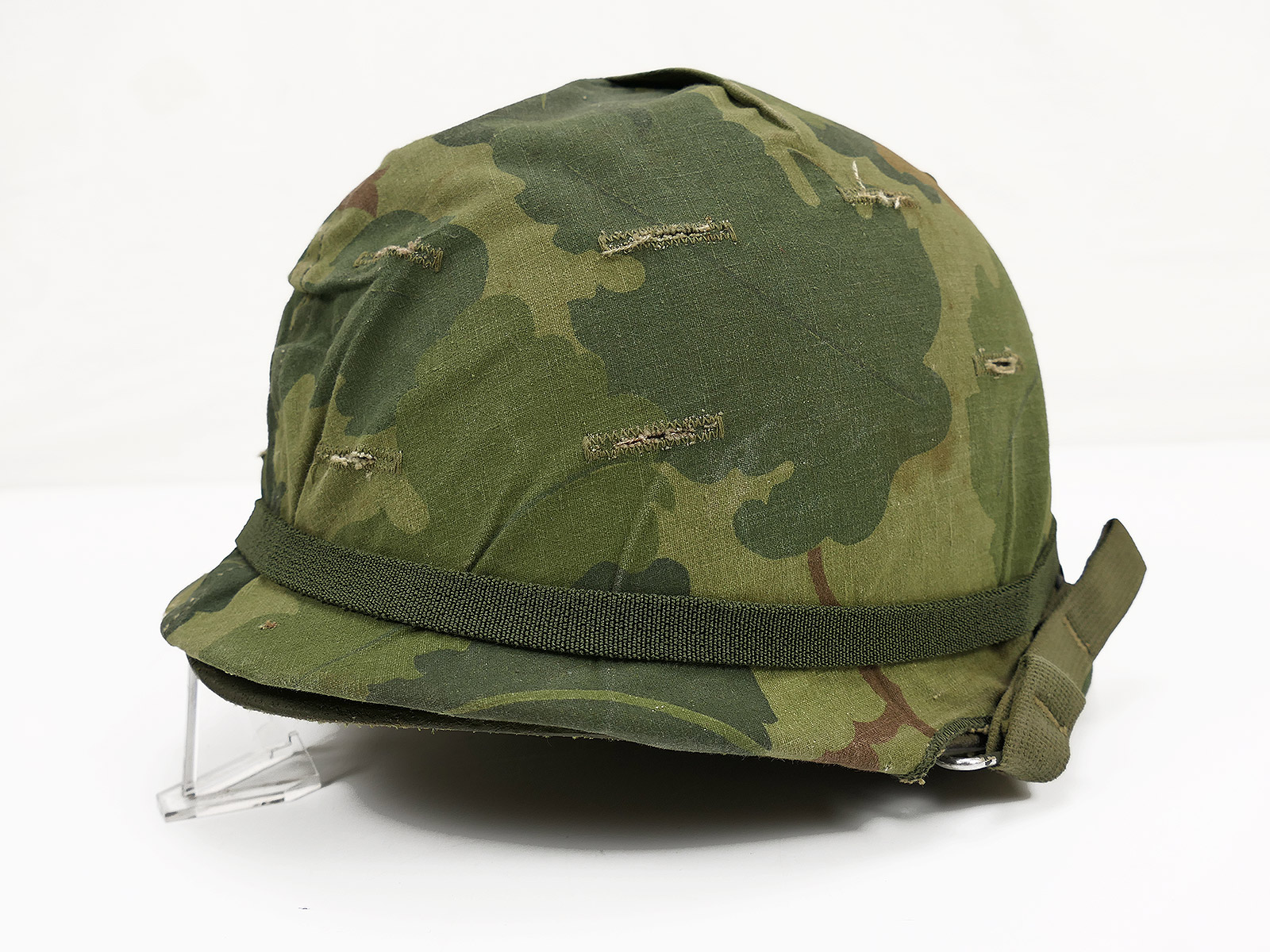 US ARMY Vietnam Korea M1 Stahlhelm mit Original  Mitchell Helmbezug und Liner TOP HELM