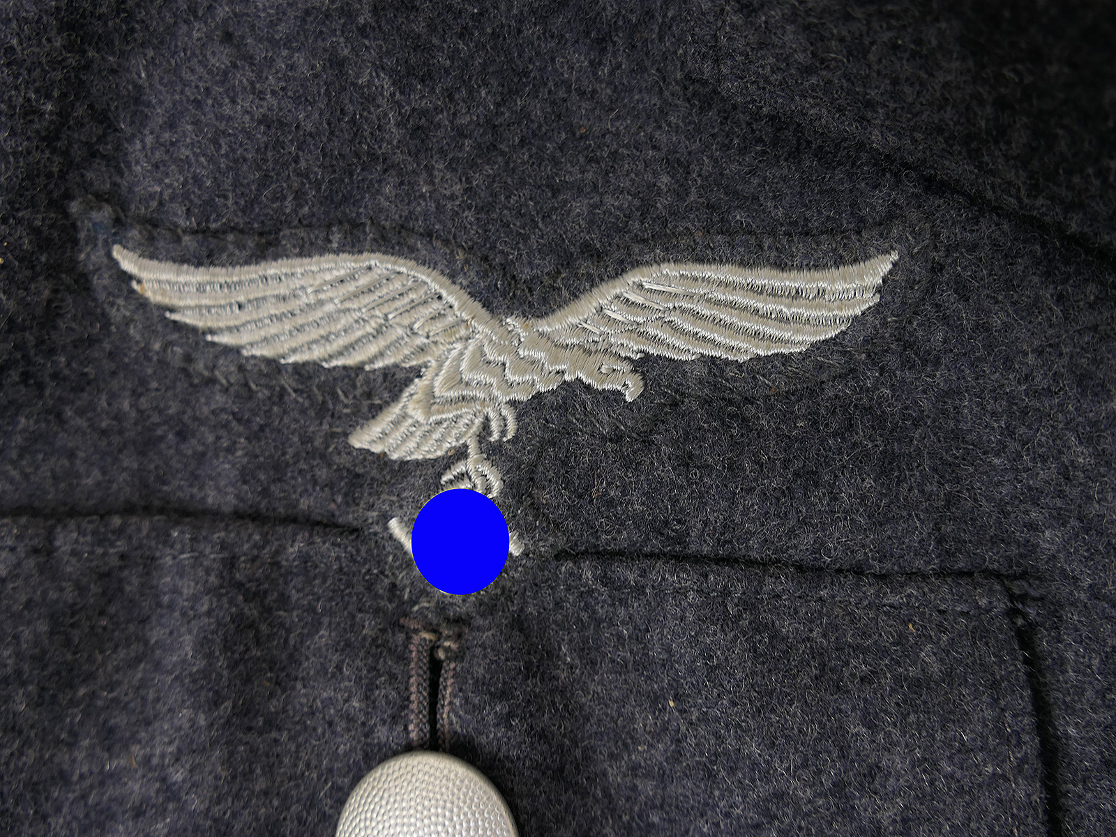 WK2 Original Luftwaffe Nachrichten Waffenrock OFw Uniform COLLECTION BATTLE WORN