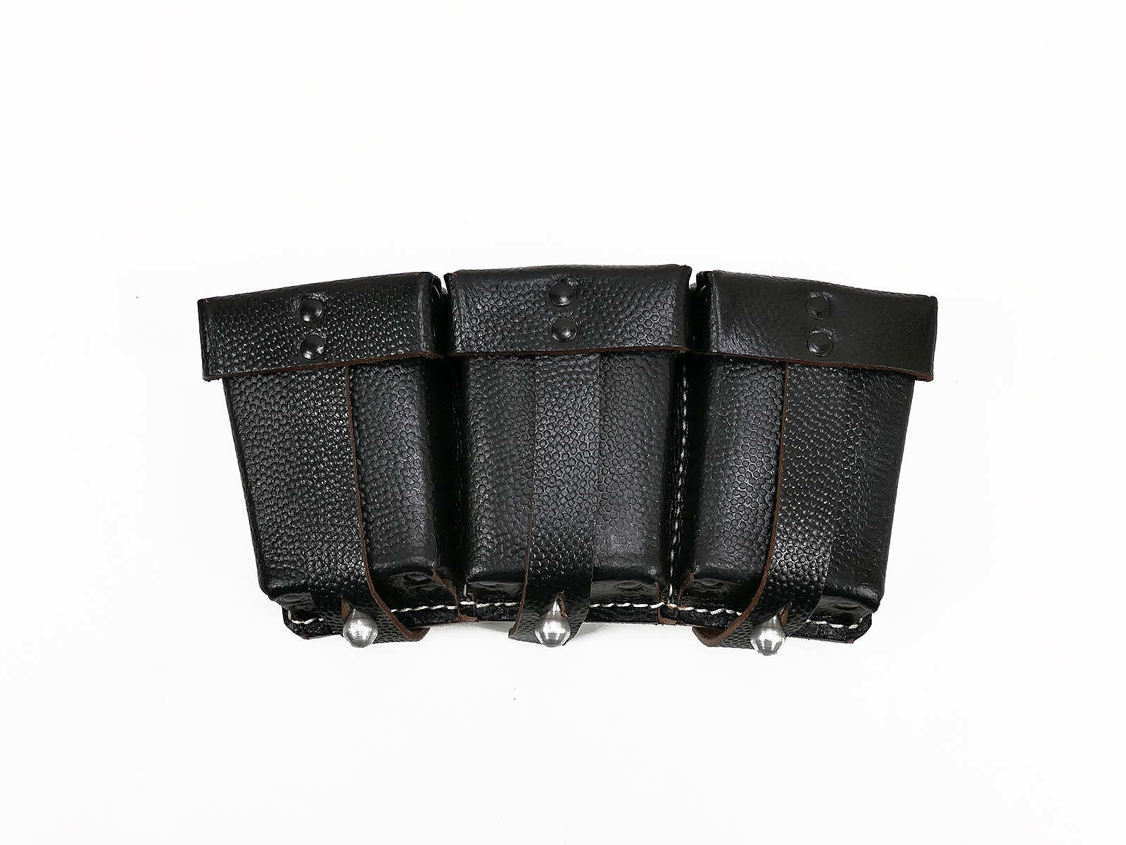 Wehrmacht Karabiner K98 1x Stück Patronentasche Genietet für Ladestreifen 98K (N)