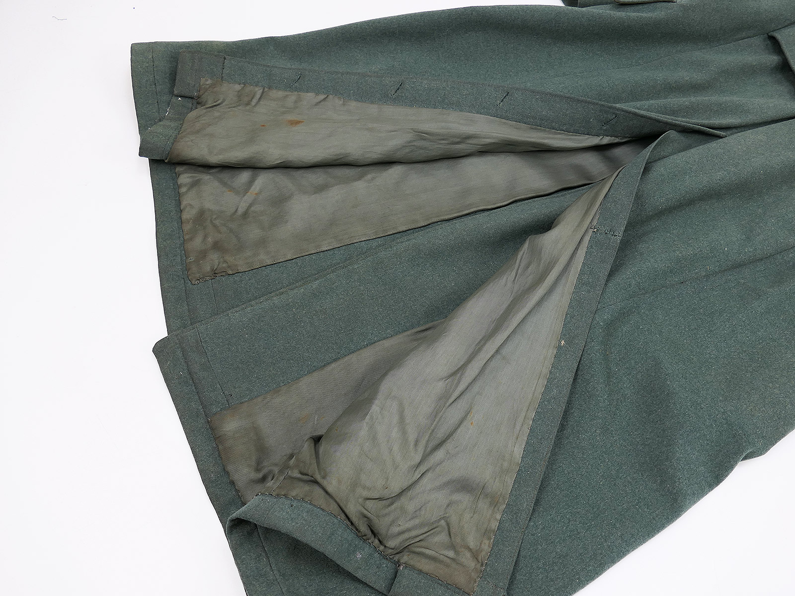 Original WK2 Wehrmacht M36 Mantel Wintermantel Oberleutnant Artillerie TOP COLLECTION