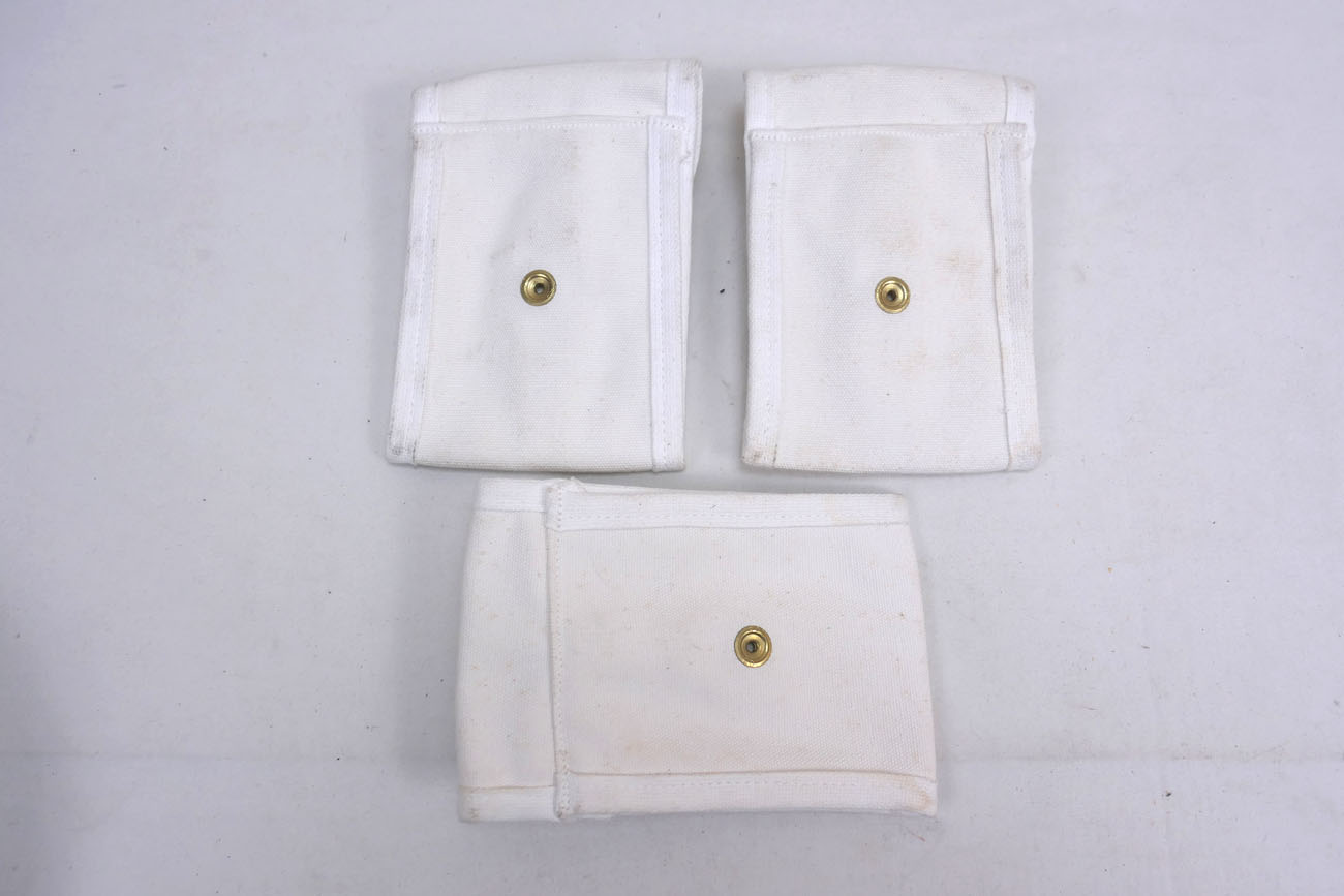 Original US Army Military 45 Cal Pistol Pocket Ammo Pouch MP Police Canvas Cal.45