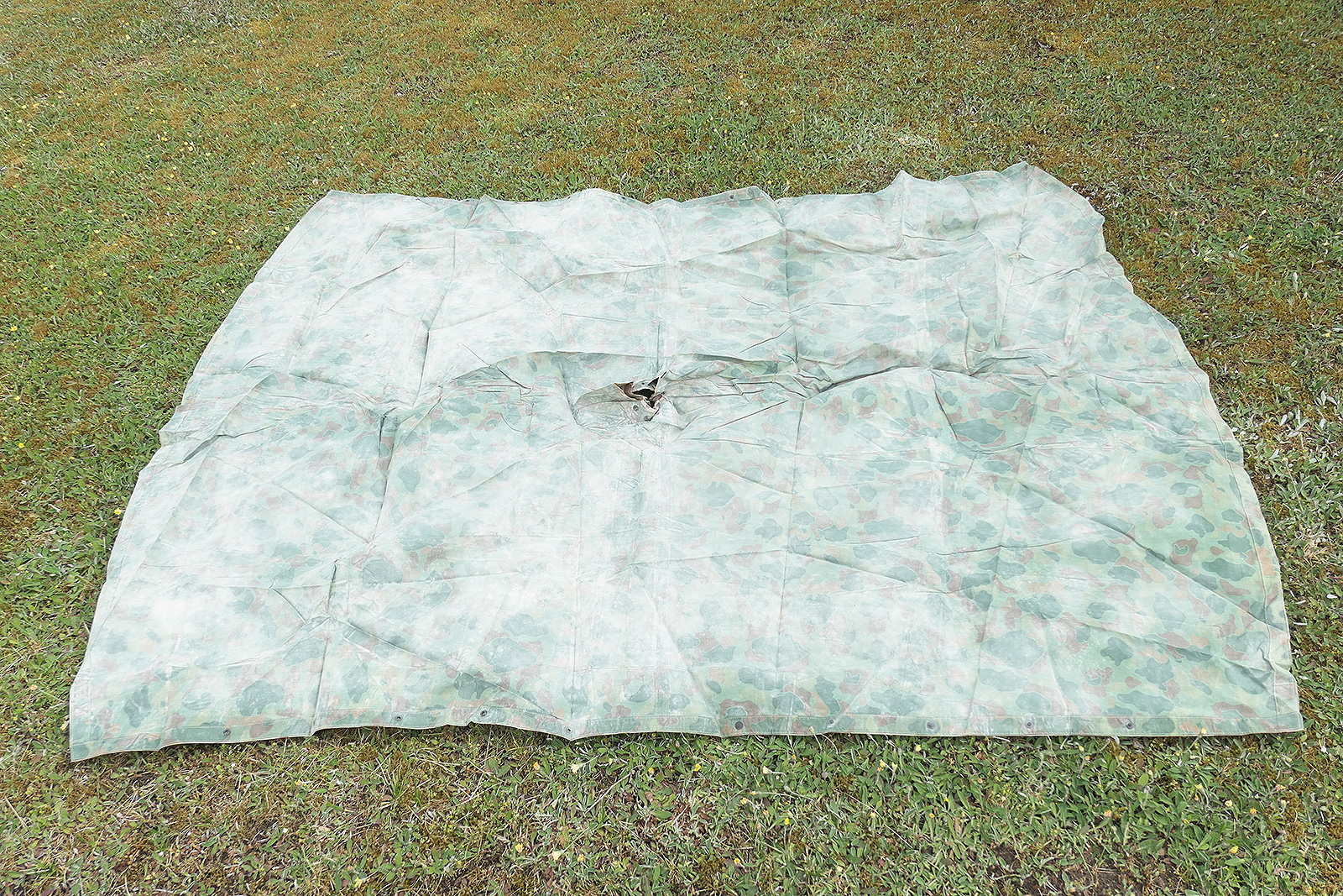 #AB USMC MARINES WW2 Pacific Poncho camouflage 1944 Duck hunter Jungle shelter