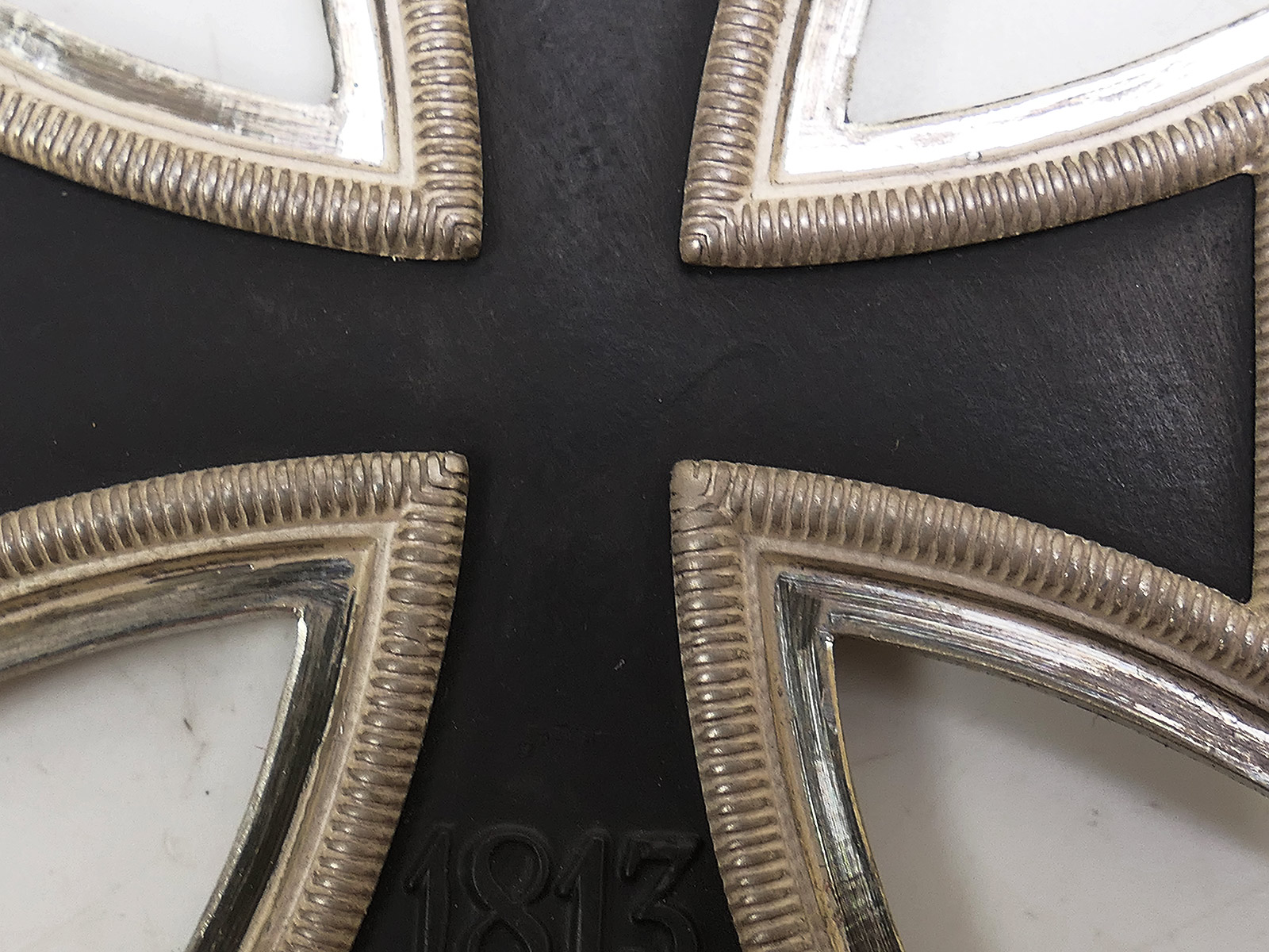 Wehrmacht Ritterkreuz des Eisernen Kreuzes L/12 C.E. Juncker 800er Silber Museumsanfertigung