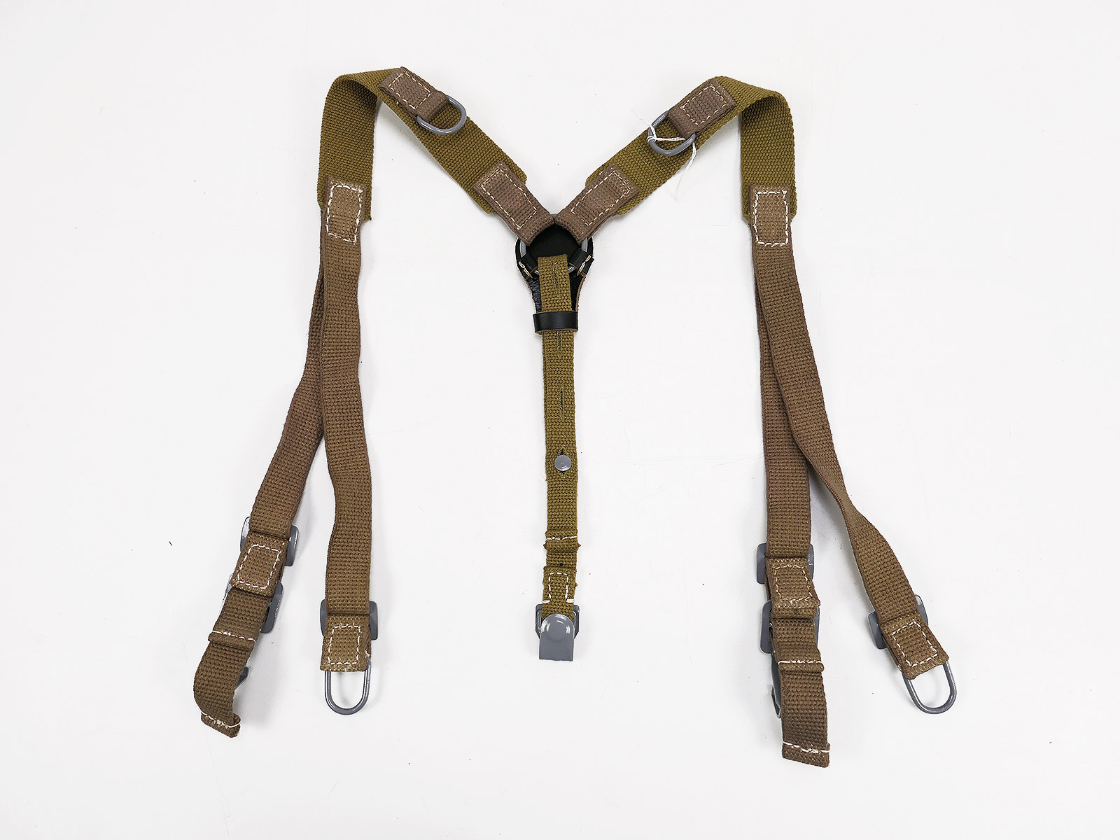 Wehrmacht DAK Afrikakorps Tropen Web Y-Riemen Koppeltragegestell
