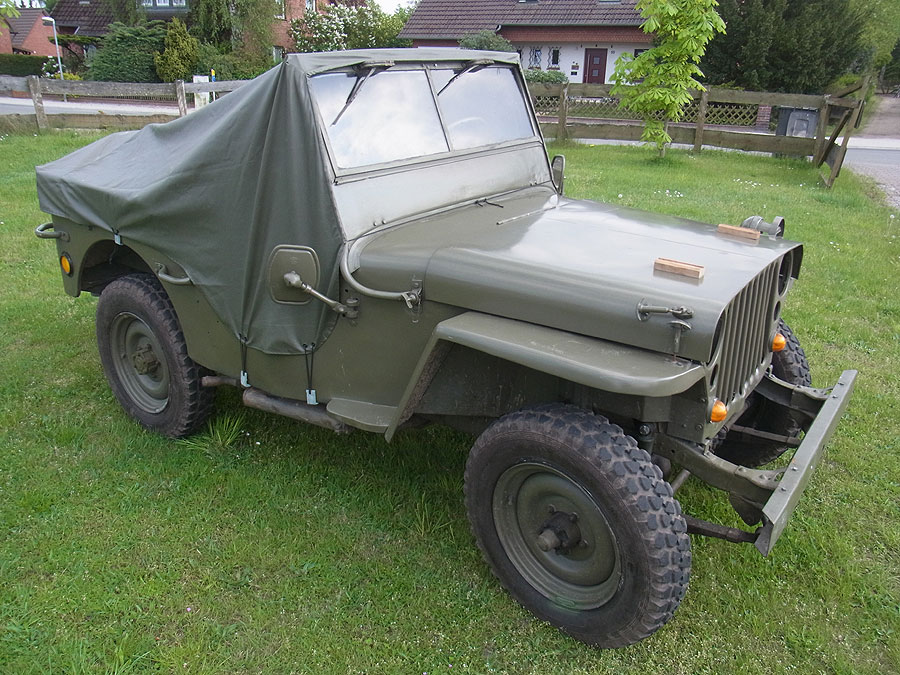 3363-10 US Army Rain Cover Willy's Jeep MB Persenning Abdeckung Ford GPW Hotchkiss Regenschutz
