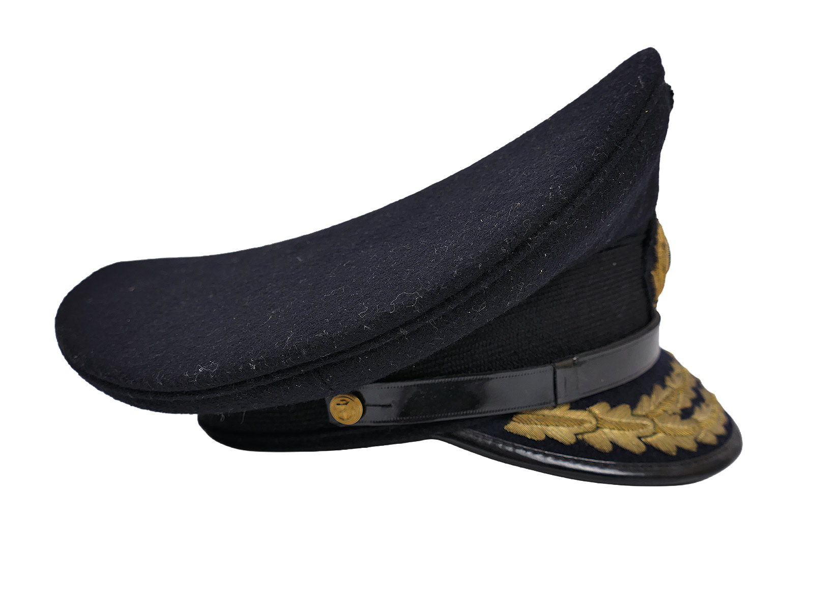 Antike Kriegsmarine Schirmmütze ADMIRAL mit Original Effekten (Mützenadler + Kokarde) COLLECTION