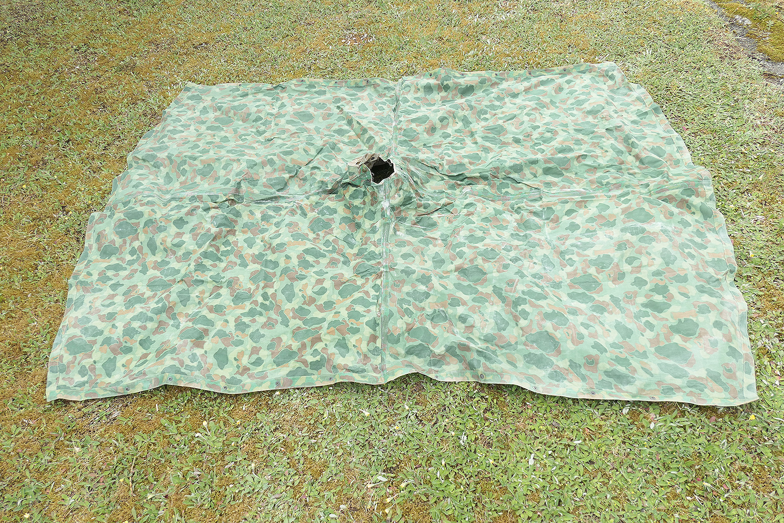 #AC USMC MARINES WW2 Pacific Poncho camouflage Duck hunter Jungle shelter