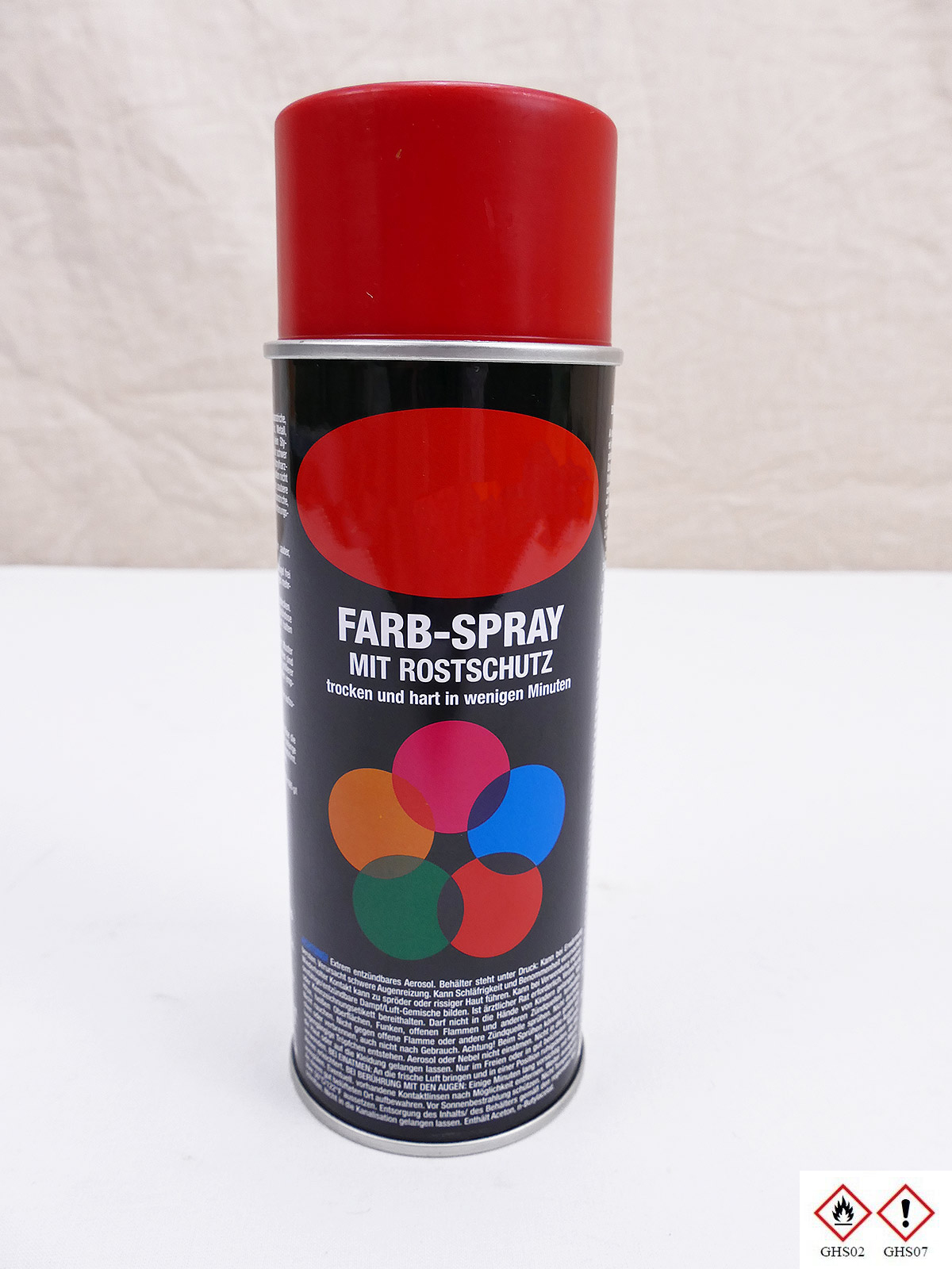 400ml Farbe, Grundpreis 25,00 €/L, FEUERROT, matt, Restauration, RAL 3000