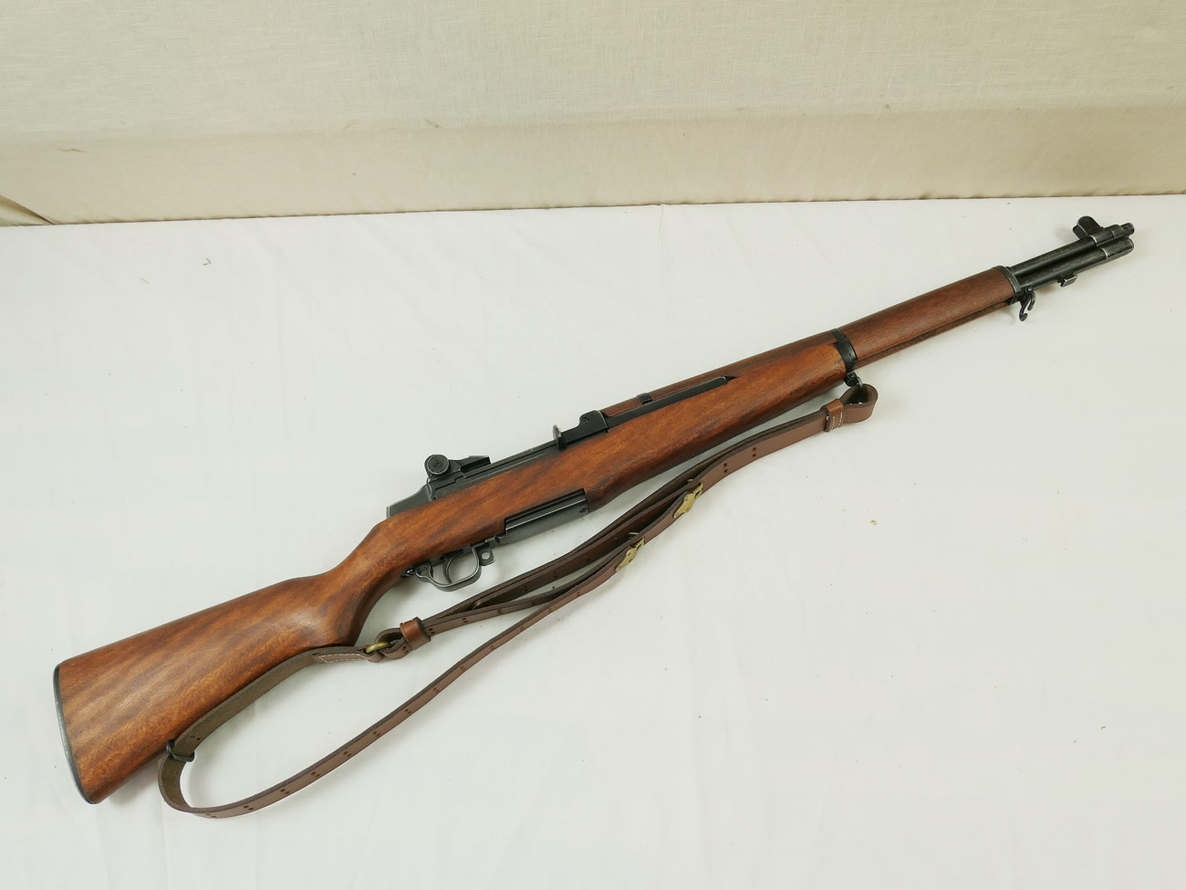 US Army M1 Garand Rifle Springfield Armory Filmwaffe Denix Rifle, Caliber .30, M1. Antik