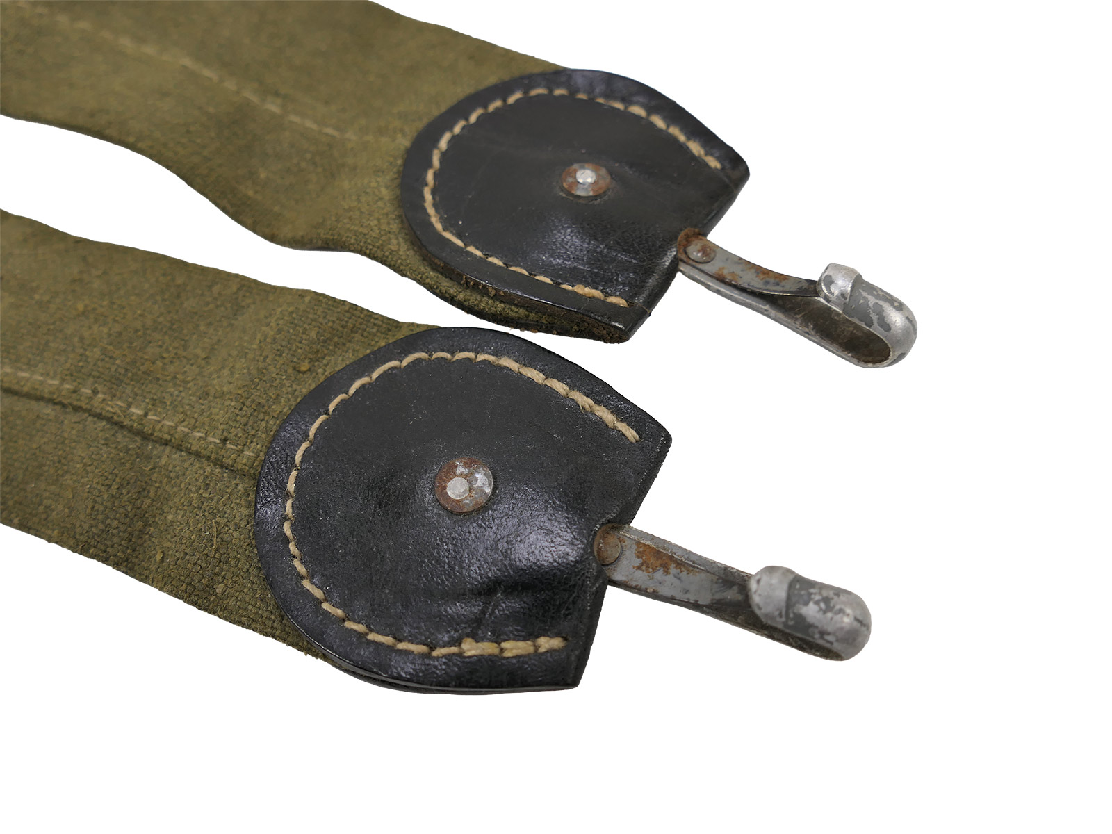 WW2 Original Kriegsmarine Brotbeutel Riemen COLLECTION BATTLE WORN