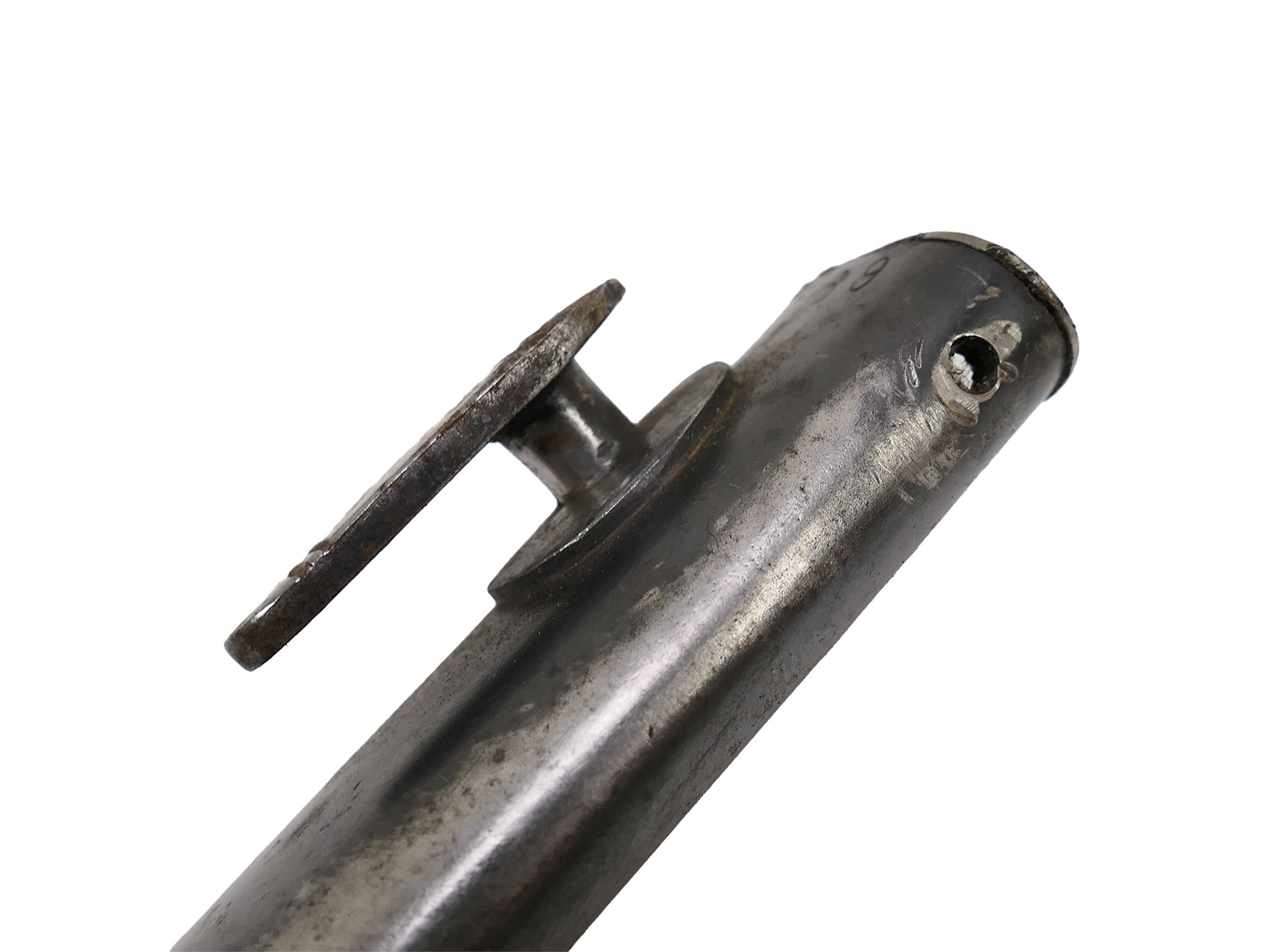 Wehrmacht Bajonett M84/98 S/174 1937 Karabiner K98 / Seitengewehr mit Scheide BATTLE WORN