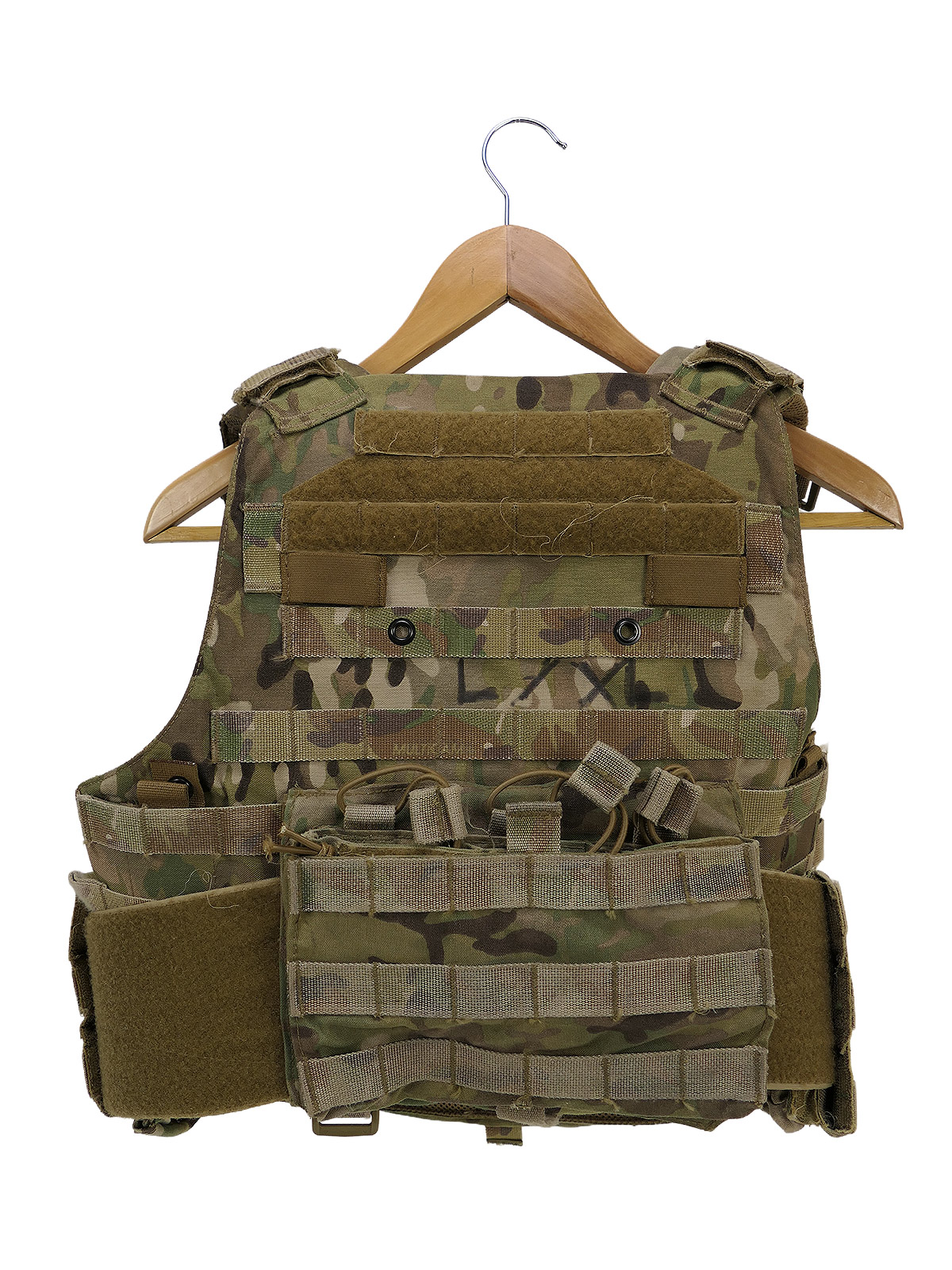 #2/ Dänemark Danish Army MultiCam Plate Carrier Plattenträger Einsatzweste Body Armor Gr. L/XL