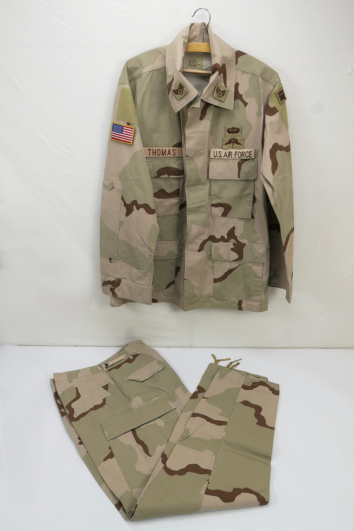 P13701836WEUjDyPypEmc US Coat Desert Camouflage Pattern Combat Feldjacke + Feldhose Large