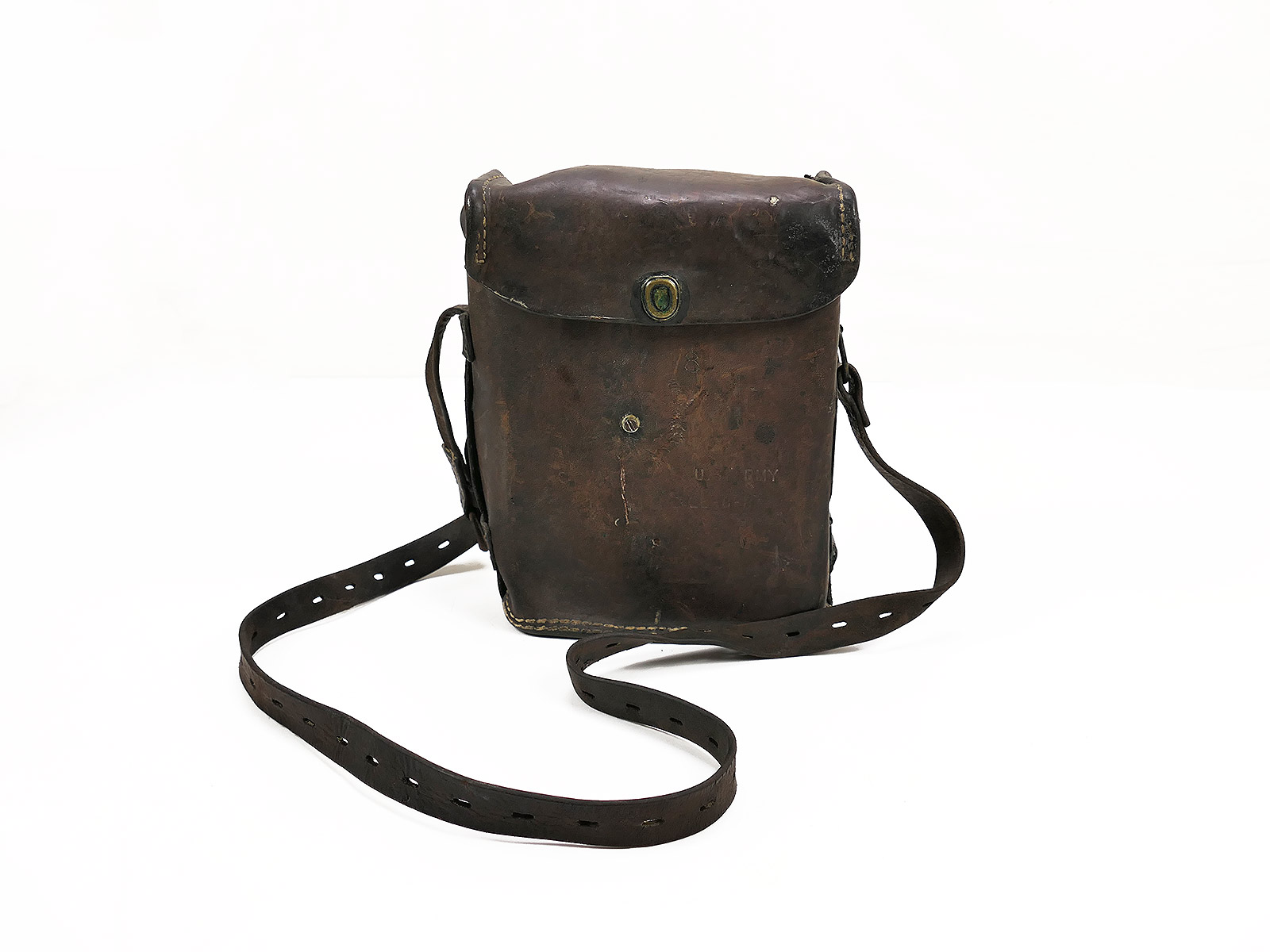 US ARMY Field Telephone Feldtelefon EE-8 A Telephone Set / Collection BATTLE WORN