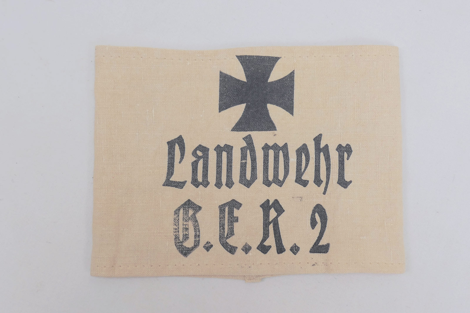 WK1 Armbinde 2. Landwehr - Division G.E.R.2