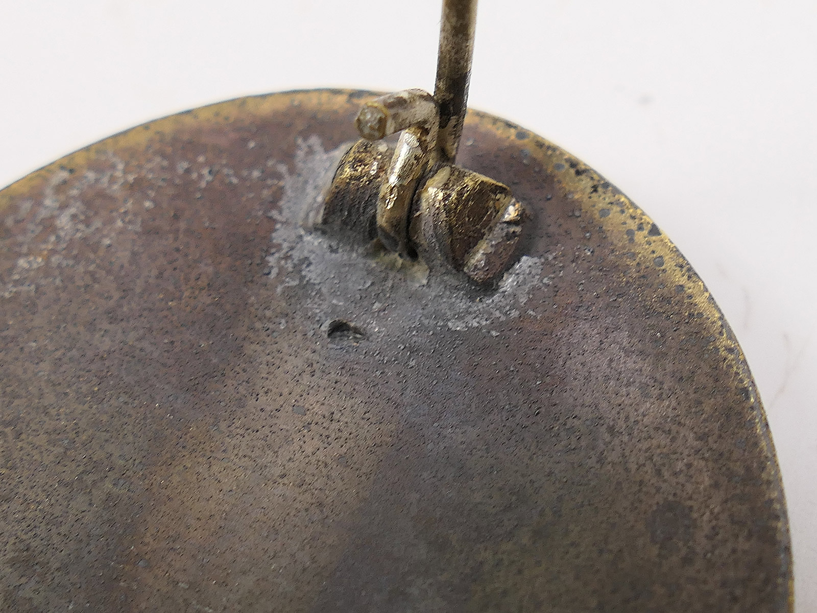 Wehrmacht Original WW2 Verwundetenabzeichen Gold Doppelhersteller L/55 und 100