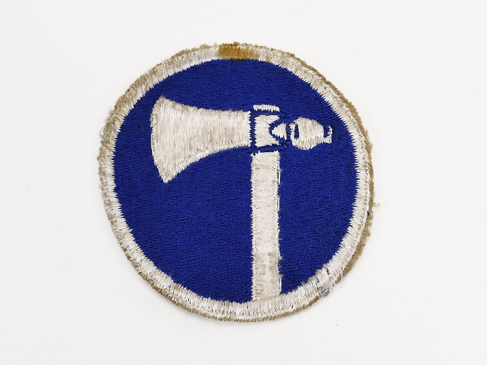 Original US ARMY WW2 Abzeichen Badge Uniform U.S. XIX Corps Tomahawk COLLECTION