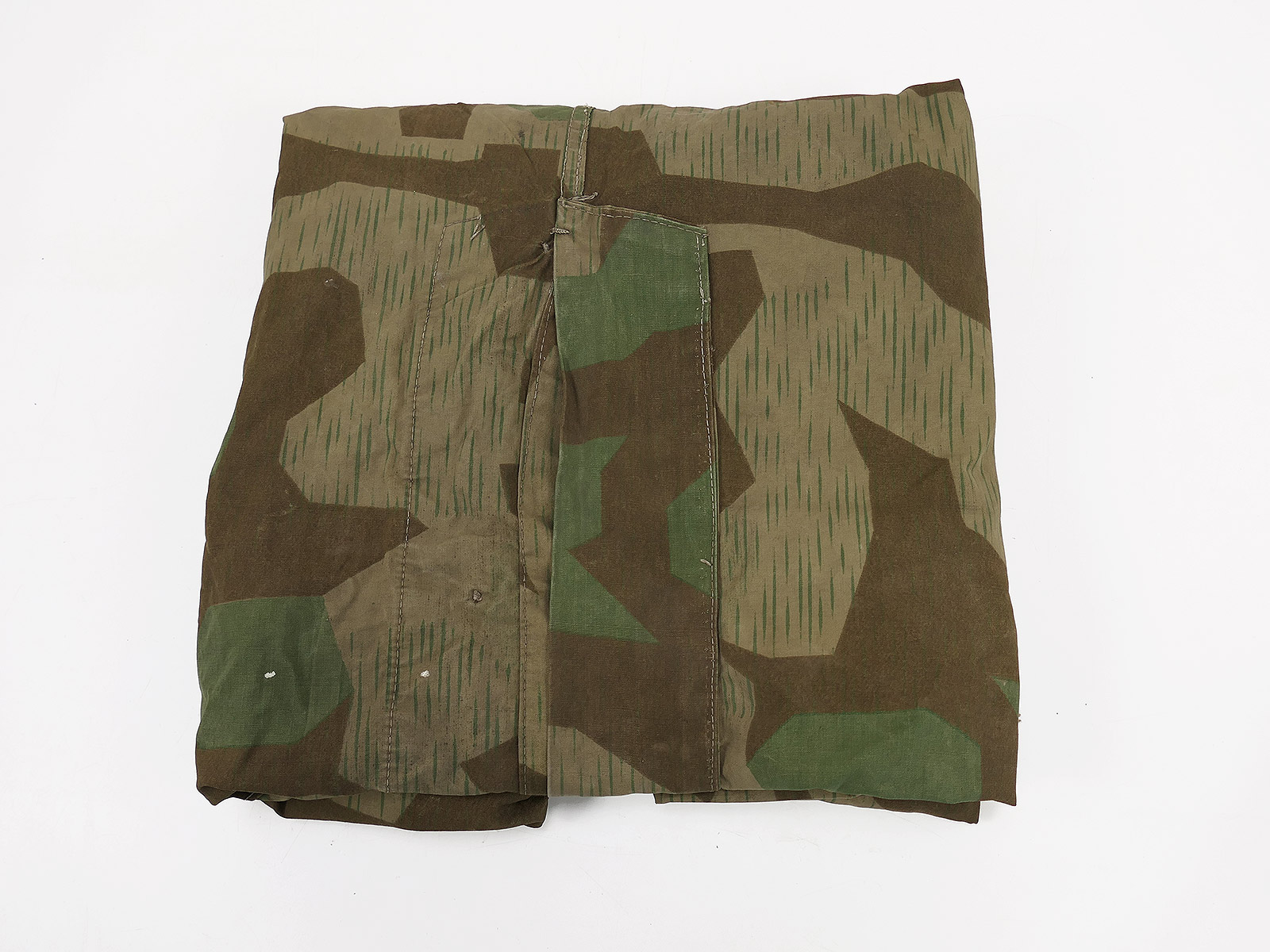 Wehrmacht Original Zeltplane M31 splittertarn Zeltbahn Tarnzeltbahn mit Hersteller BATTLE WORN