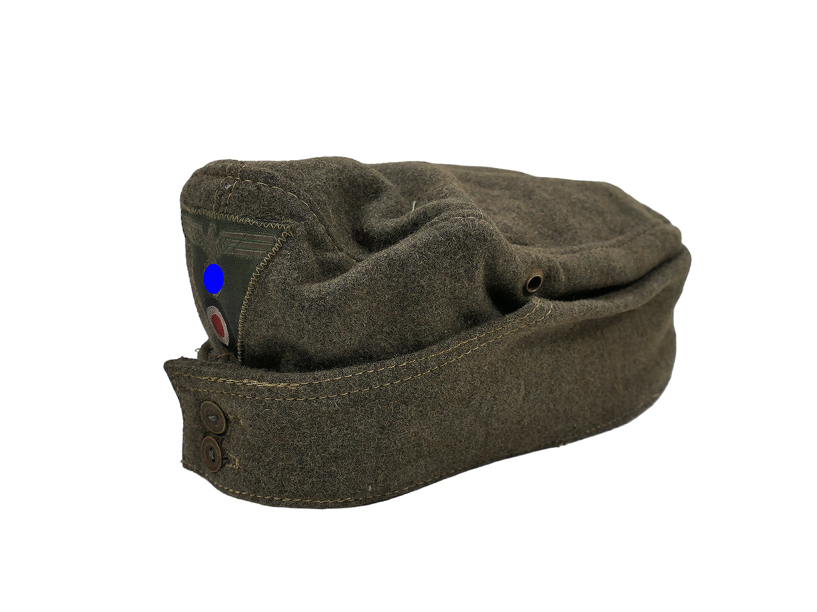 Wehrmacht Heer antikes M42 Schiffchen für Mannschaften Gr.59