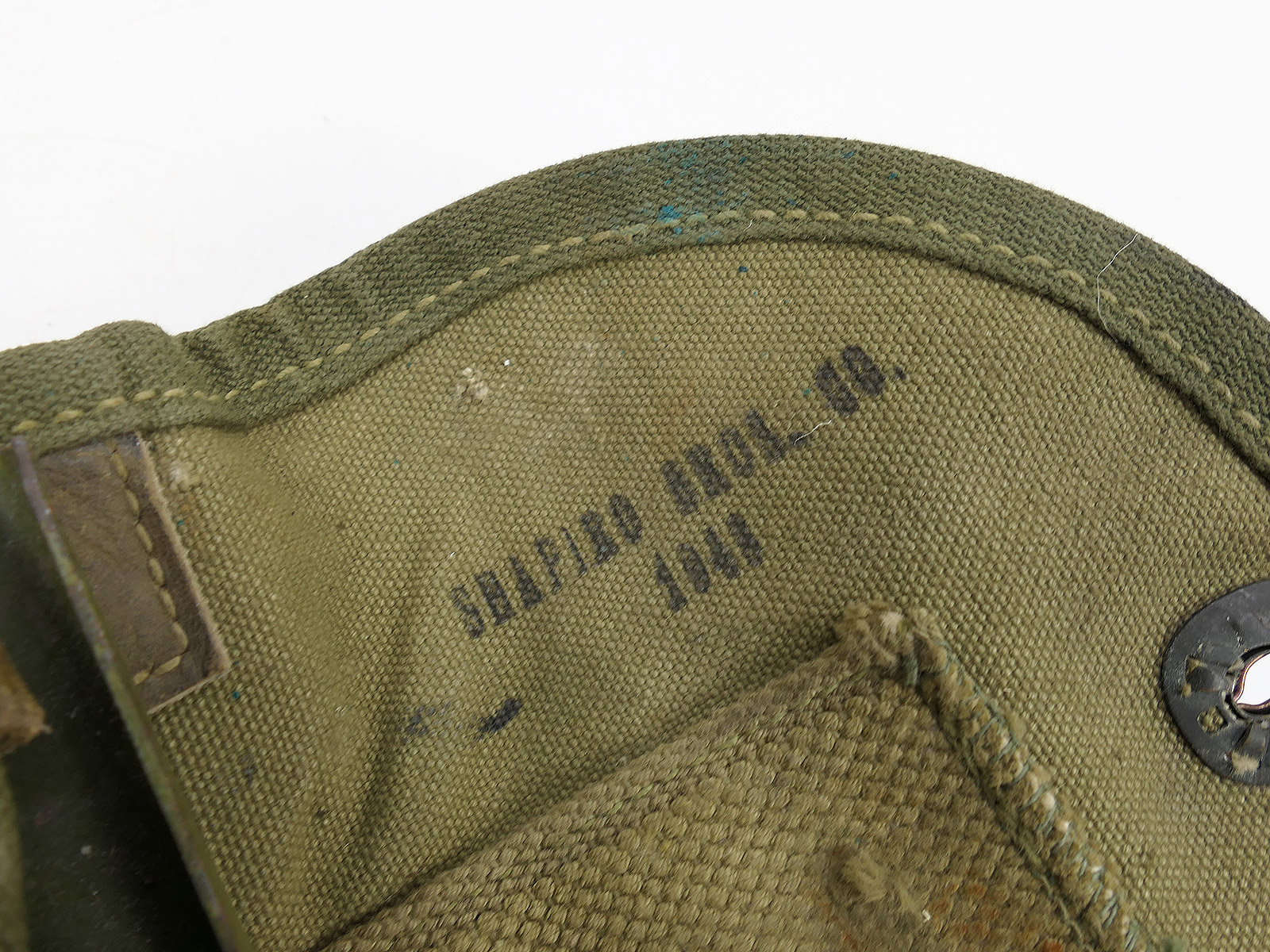 ORIGINAL US ARMY WW2 Klappspaten mit Tasche Entrenching Tool Collection BATTLE WORN