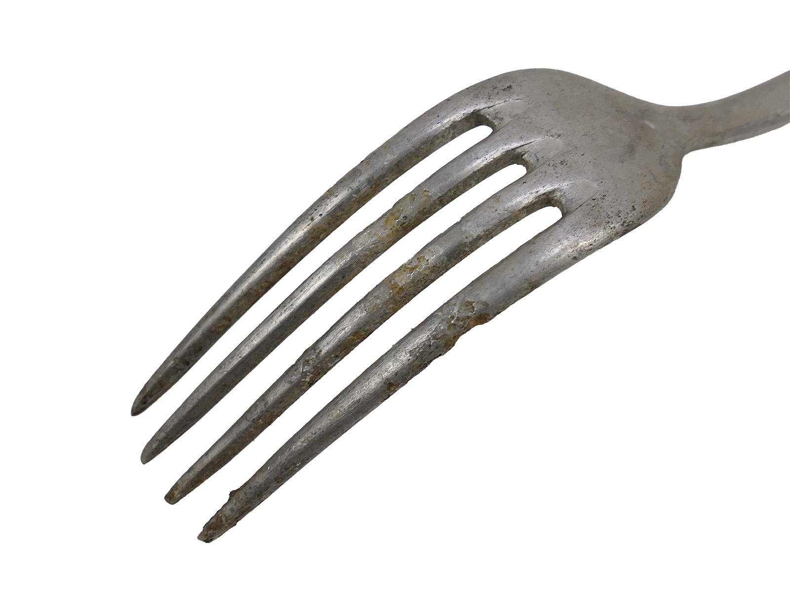 Einzelstück Set Luftwaffe Kantinenbesteck Gabel + Löffel Kantine Besteck COLLECTION BATTLE WORN