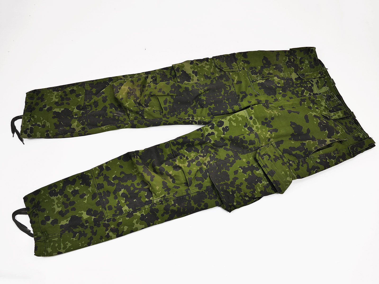 Dänemark Combat camouflage trousers grün Flecktarn HMAK 1993 Feldhose Tarnhose DK mit Maßen