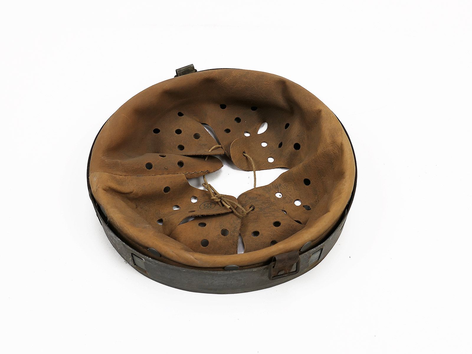 #192/ Wehrmacht Stahlhelm Helmfutter ANTIK Innenausstattung M35 M40 M42 (56/64)
