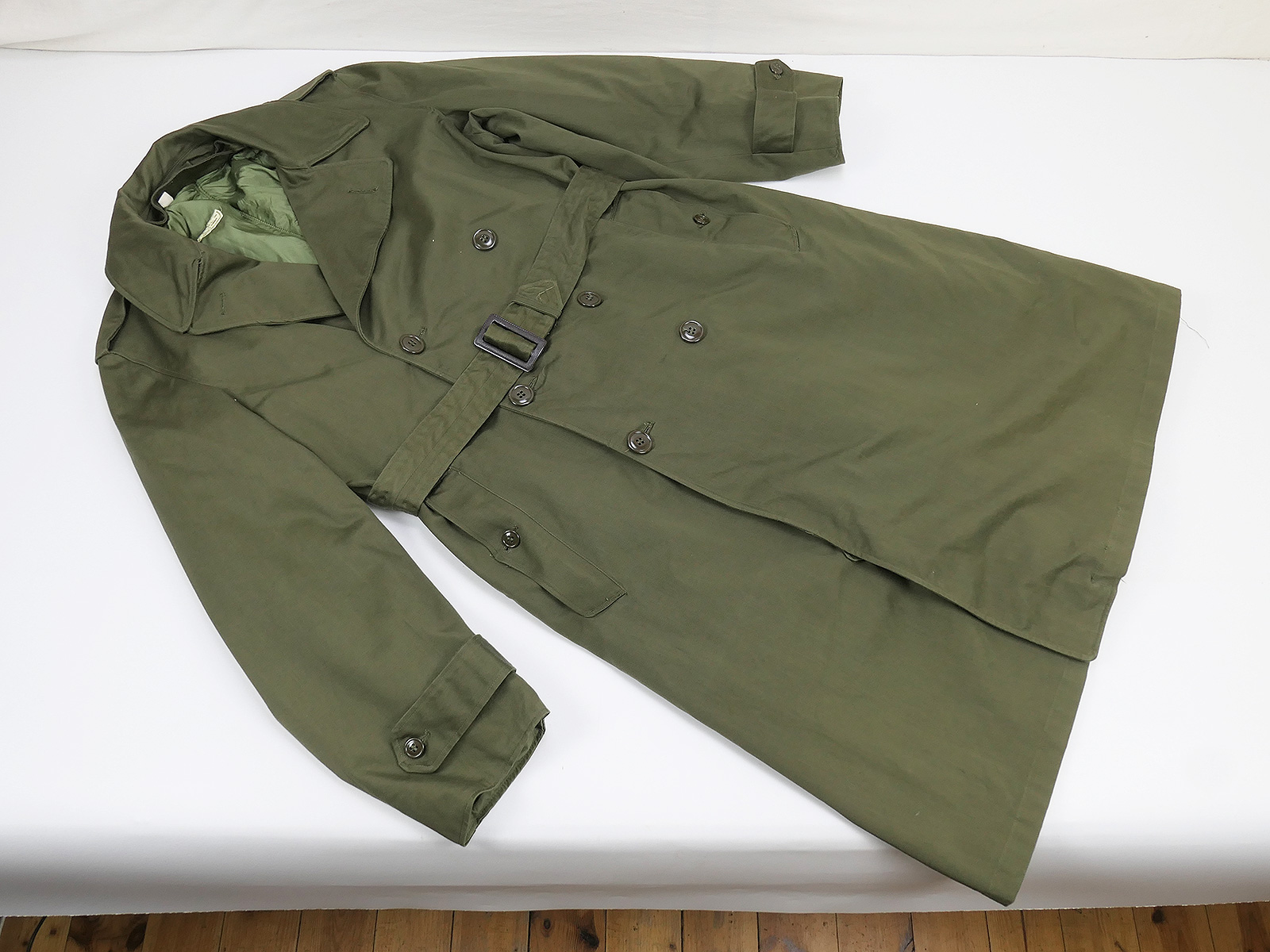 US ARMY Overcoat Cotton O.D.7 Mantel Mit Liner - Medium Regular 1950 US ARMY Overcoat Cotton O.D.7 Mantel Mit Liner - Medium Regular 1950