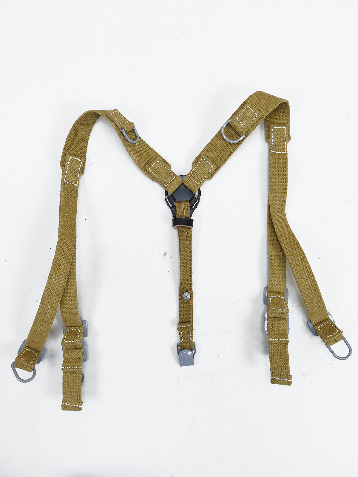 Wehrmacht DAK Afrikakorps Tropen Web Y-Riemen Koppeltragegestell