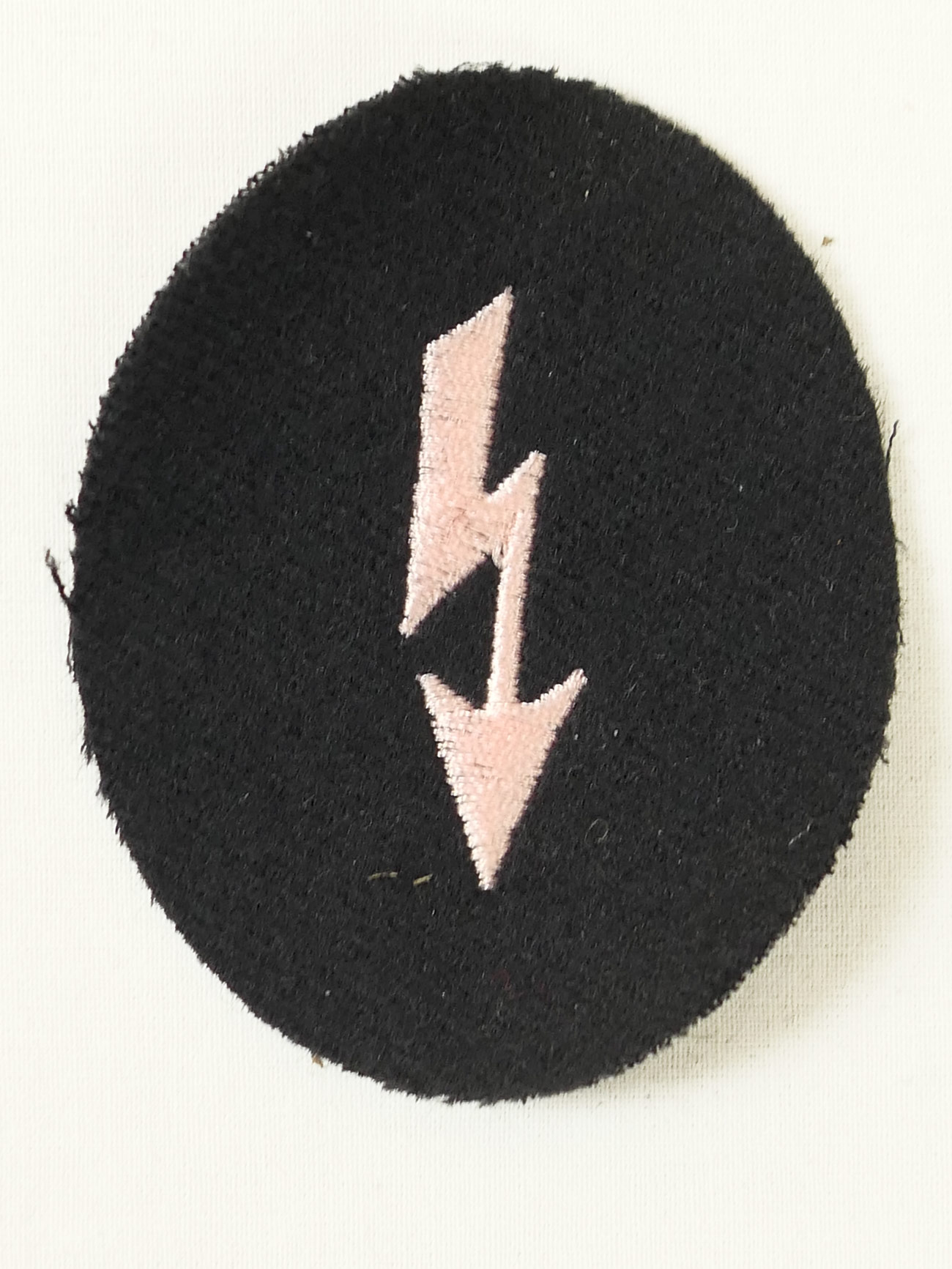 Wehrmacht Funker Blitz Ärmelabzeichen Panzer