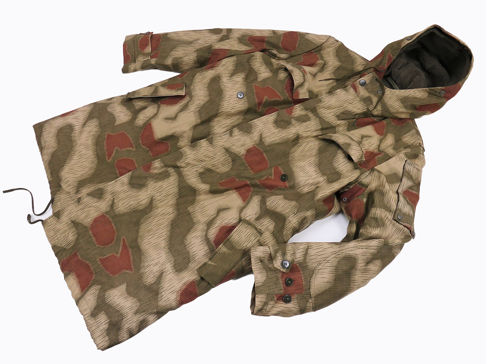 MINT BGS Bundesgrenzschutz Bund PARKA Sumpftarn Größe 54 mit Teddy Futter
