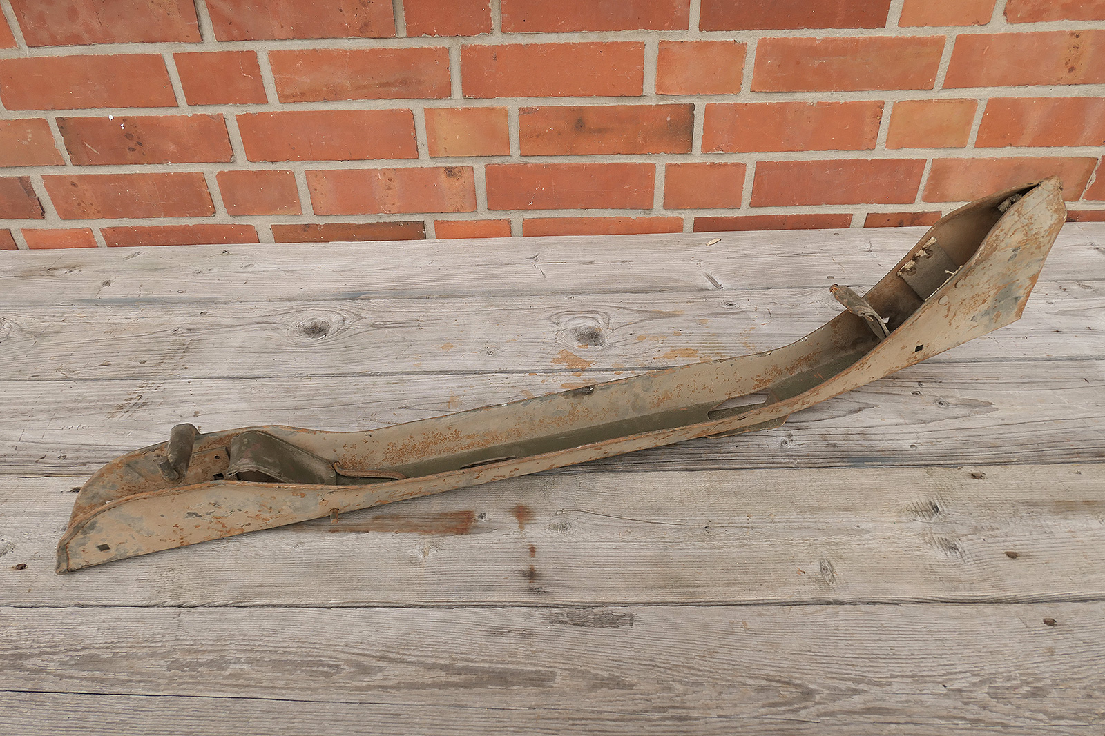 Original US WW2 RIFLE HOLDER Gewehr Halter Halterung M1 Willys Jeep MB M201 #5