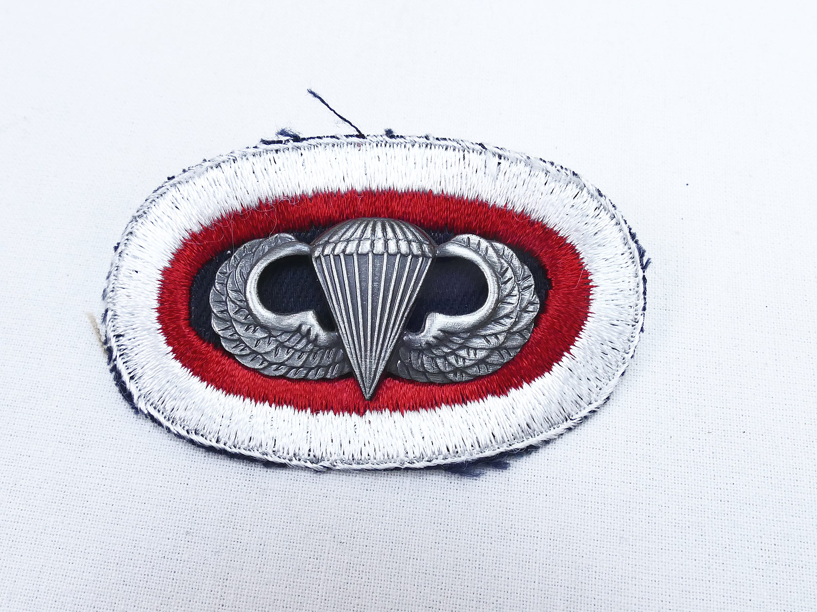 #05 US Airborne Jump Wing oval - Parachute badge Fallschirmjäger Abzeichen Springerabzeichen