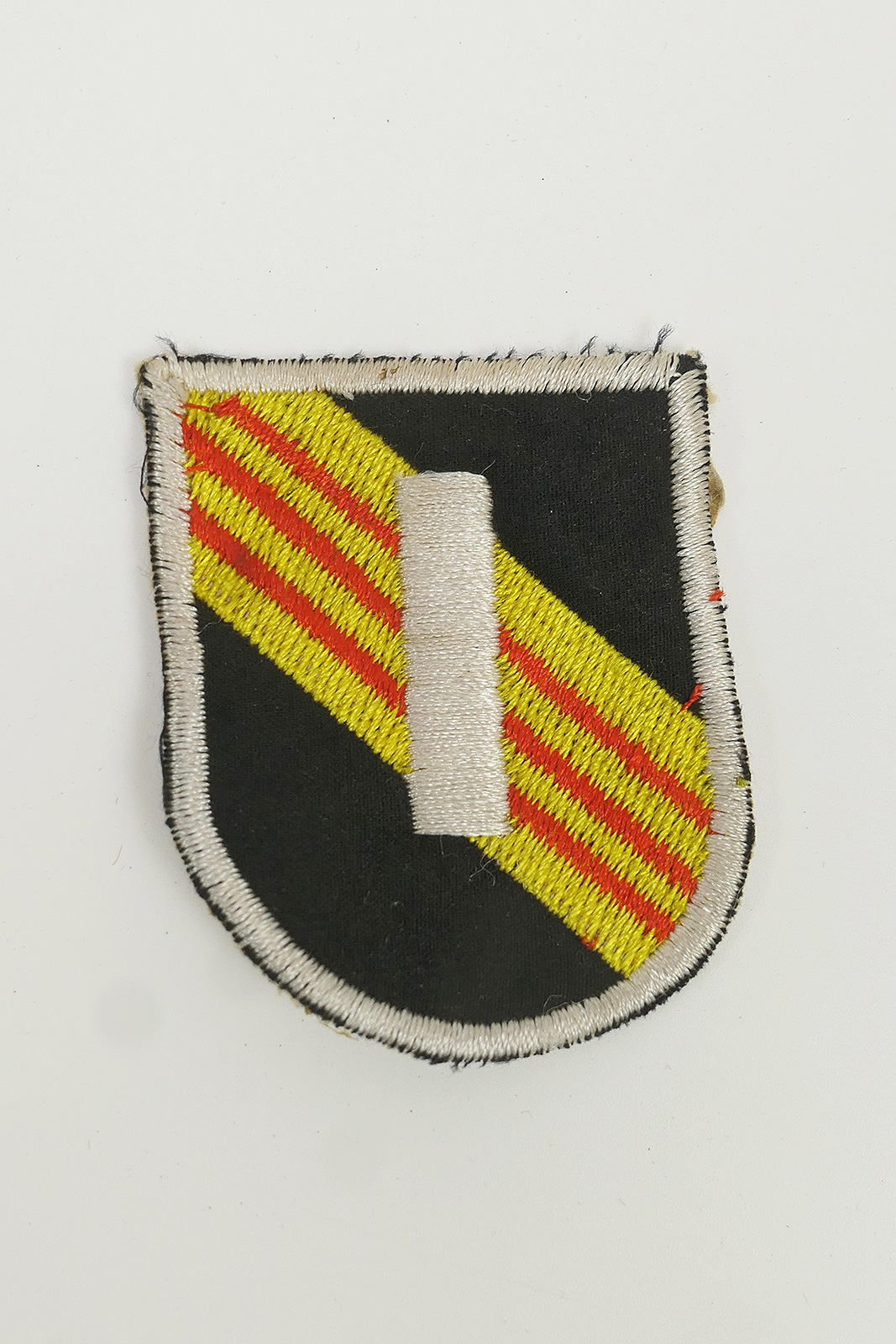 US - Barett Patch - Vietnam 5th Group (ABN) 1st Lieutnant`s Barett Abzeichen