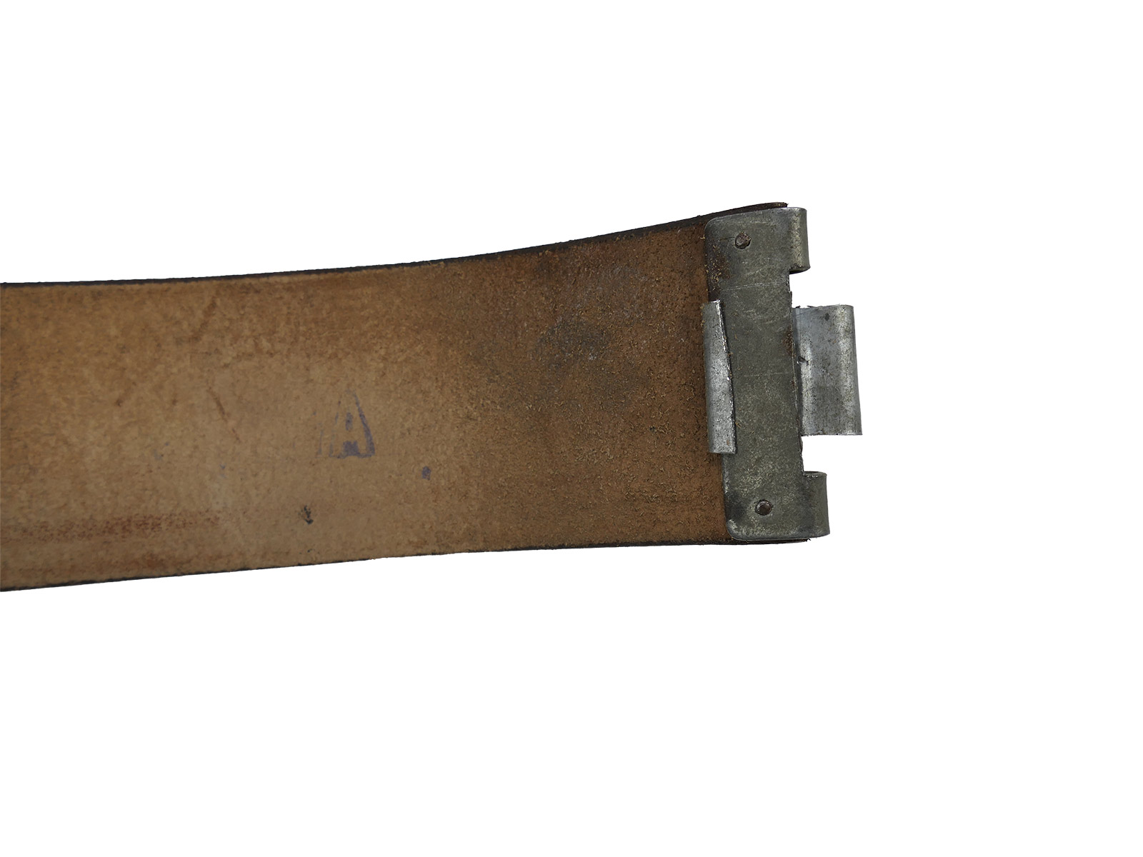 Einzelstück WK1 Preußen Koppel / Koppelriemen Lederkoppel 110cm mit Koppelschloss Gott mit uns