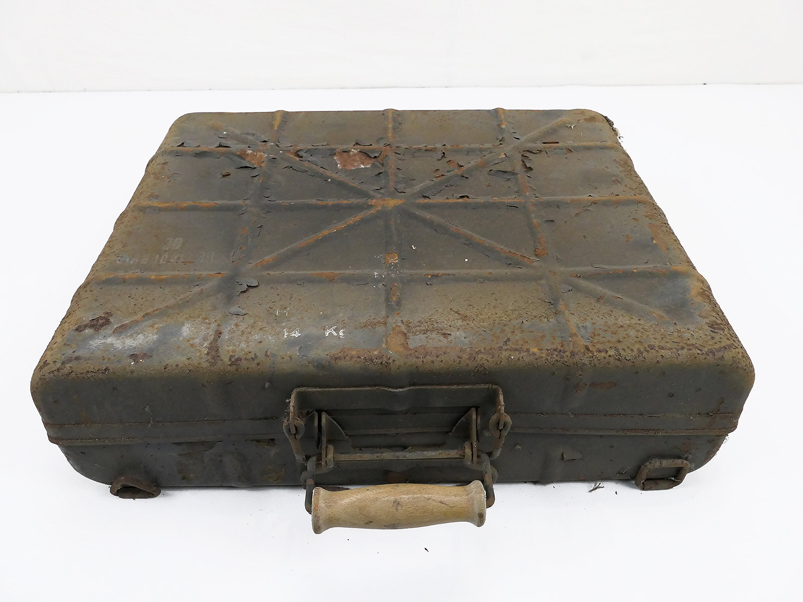 P1067817 Wehrmacht Transportkoffer für Eihandgranaten 39 Handgranatenkoffer Kiste Munitionskiste