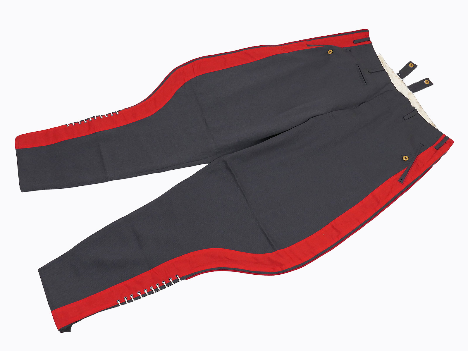Einzelstück Wehrmacht Uniformhose General Gabardine Hose Uniform Breeches Reitstiefelhose XXL